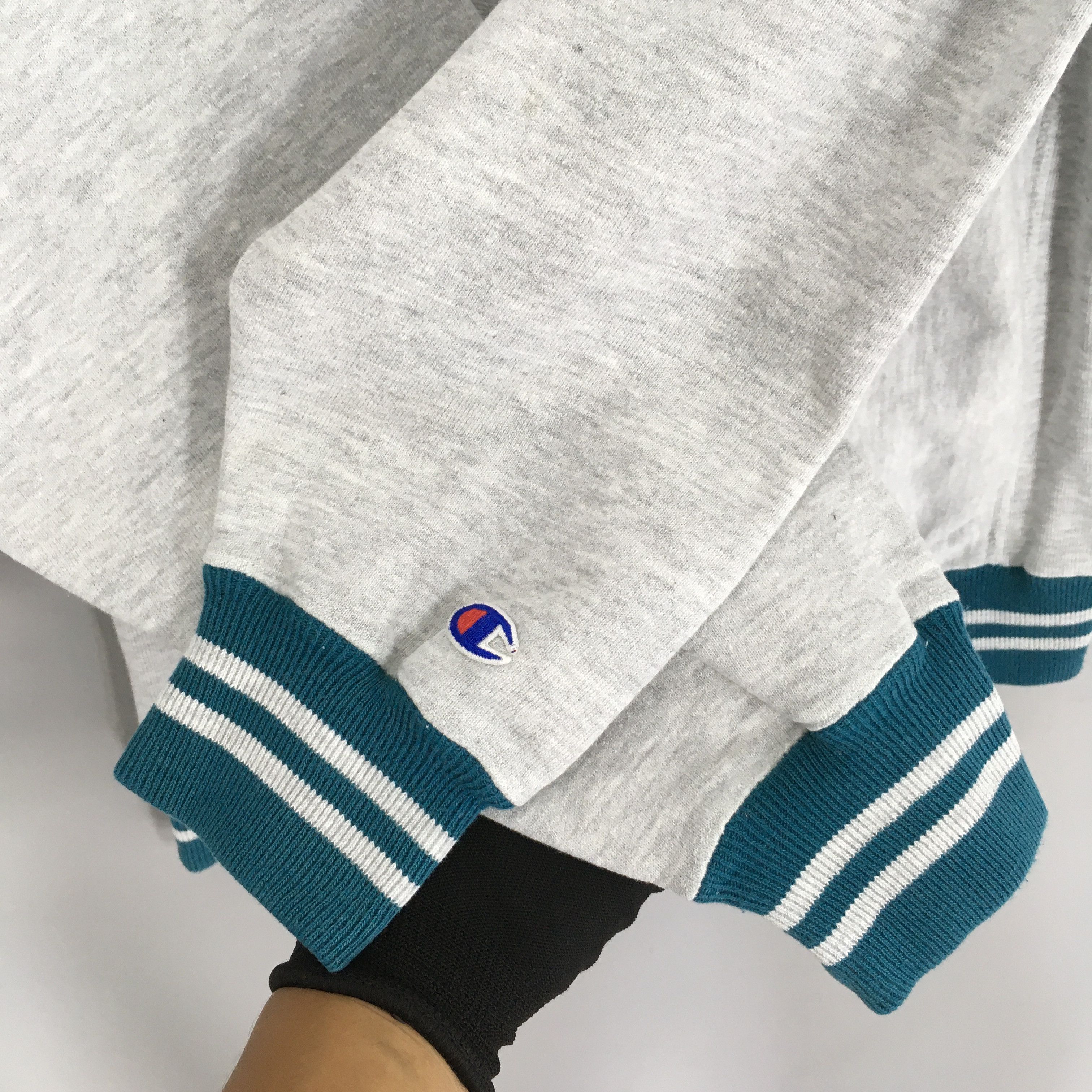 Champion × Vintage Vintage 90s Champion Reverse Weave Sweatshirt XLarge Size US XL / EU 56 / 4 - 4 Thumbnail