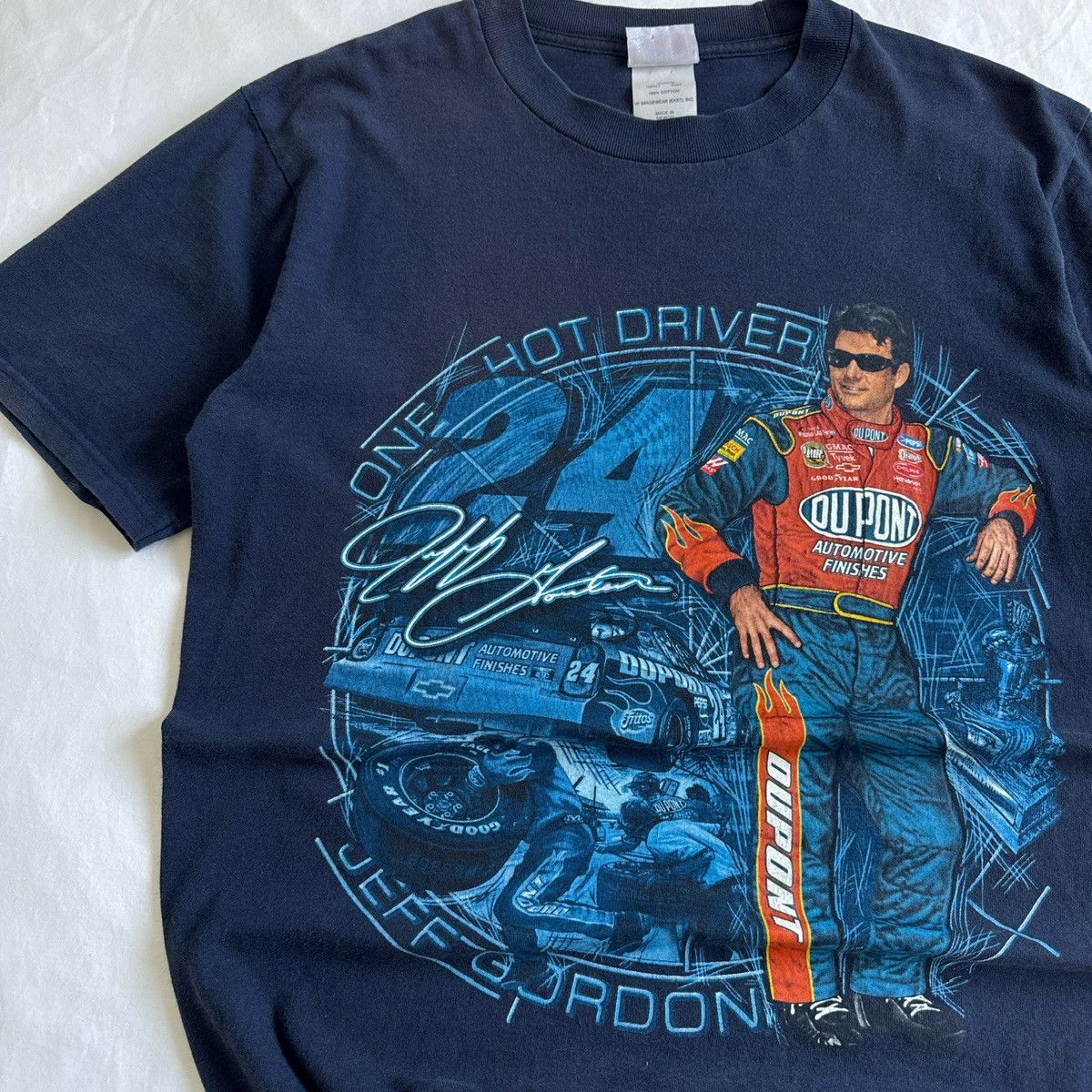 NASCAR Vintage NASCAR Jeff Gordon Graphic Tee Navy M Size US M / EU 48-50 / 2 - 3 Thumbnail