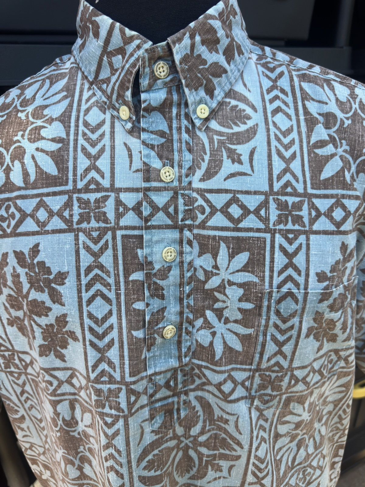 Reyn Spooner Reyn Spooner Classic Fit Hawaiian Print Multicolored Men's L Size US L / EU 52-54 / 3 - 3 Thumbnail