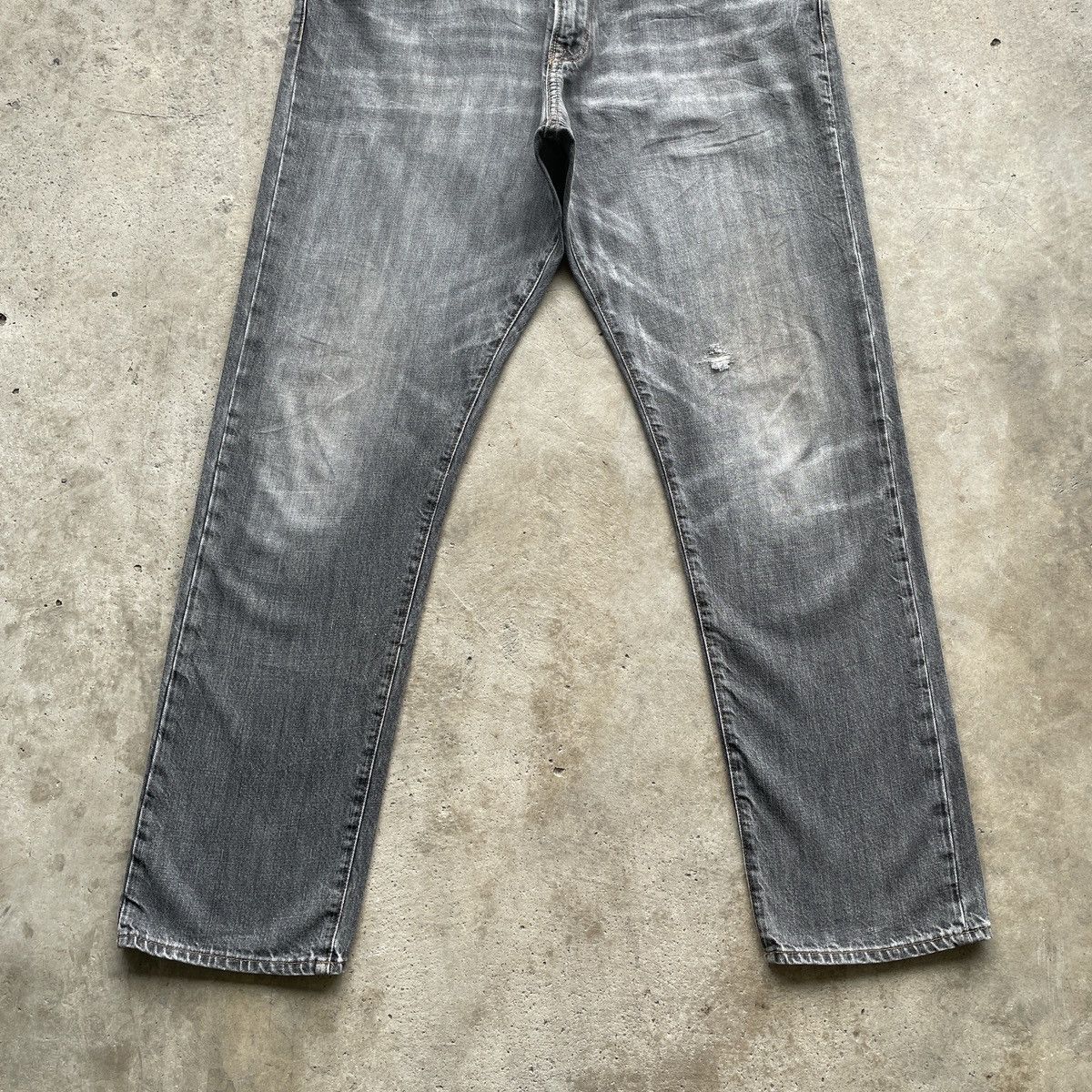Vintage Vintage Gap Jeans Black Faded Denim Pants W38x33 Size US 38 / EU 54 - 4 Thumbnail