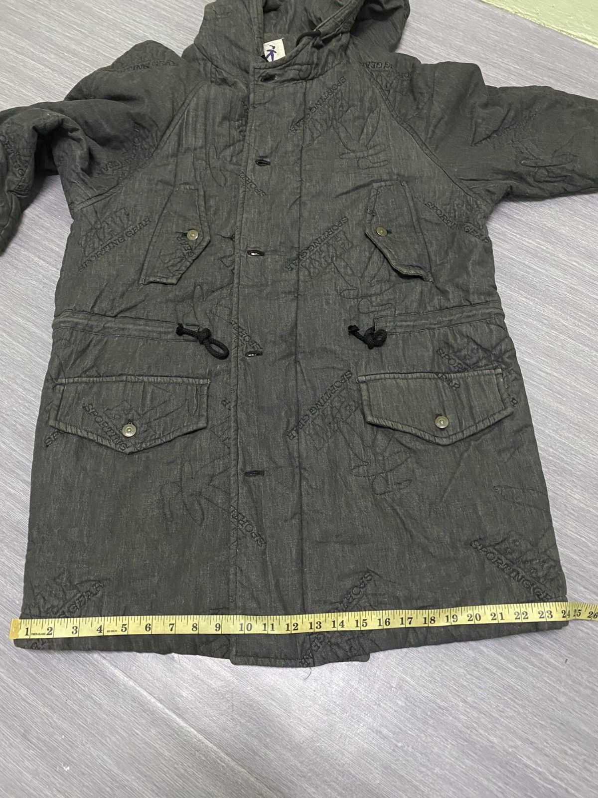 Hai Sporting Gear × Issey Miyake × Japanese Brand Hai Sporting Gear Monogram Embroidery Logo Winter Jacket Size US M / EU 48-50 / 2 - 13 Thumbnail