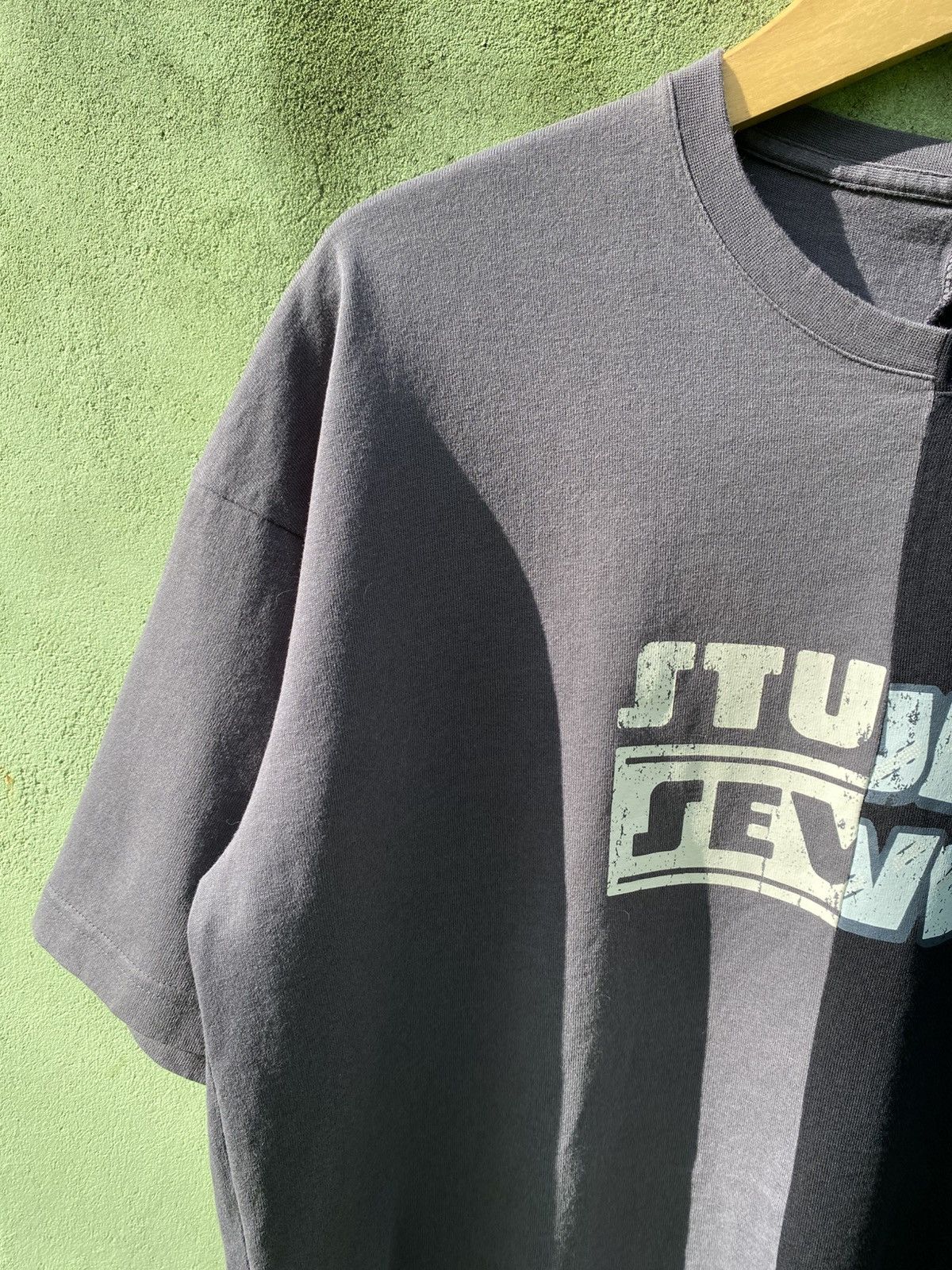 Studio Seven Studio Seven Split Tee Two-Tone Streetwear Essential Japan Size US L / EU 52-54 / 3 - 3 Thumbnail
