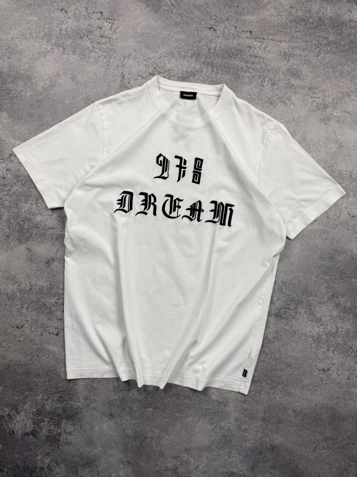 Diesel Vintage Diesel Big Logo T-Shirt White Tee Streetwear Hype Size US M / EU 48-50 / 2 - 4 Thumbnail