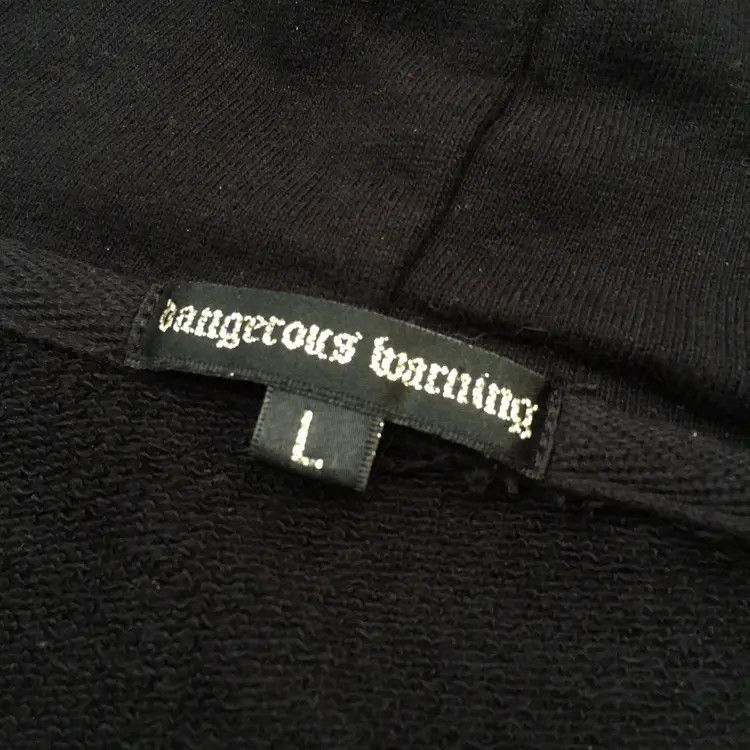 If Six Was Nine Dangerous Warning Skeleton Heart Ifsixwasnine Zip Hoodie Size US L / EU 52-54 / 3 - 10 Thumbnail