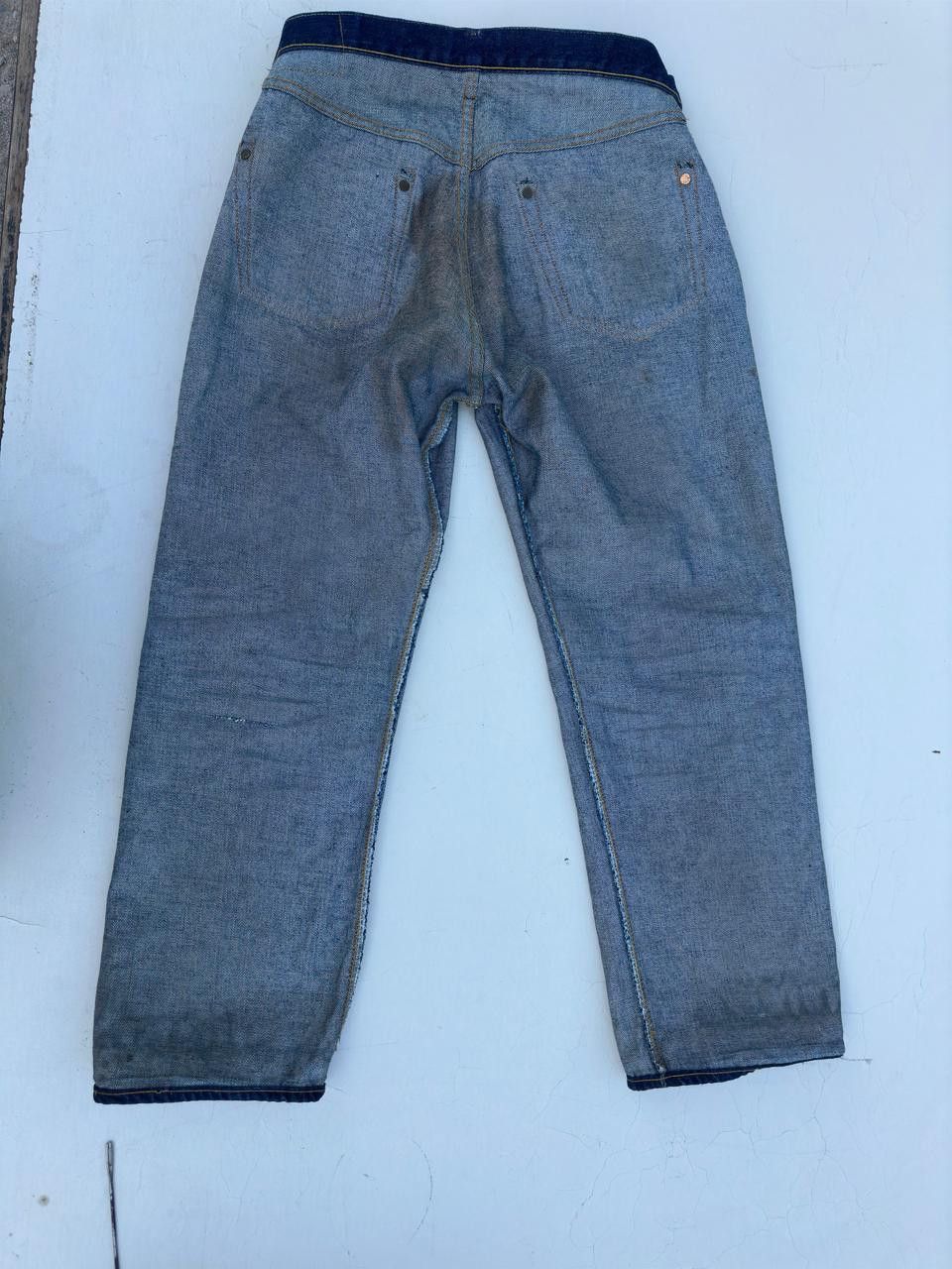 Levi's Vintage Clothing Early 1950s Levi’s 501XX Big E V-Stitch / J-Stamped Button Size US 32 / EU 48 - 24 Thumbnail