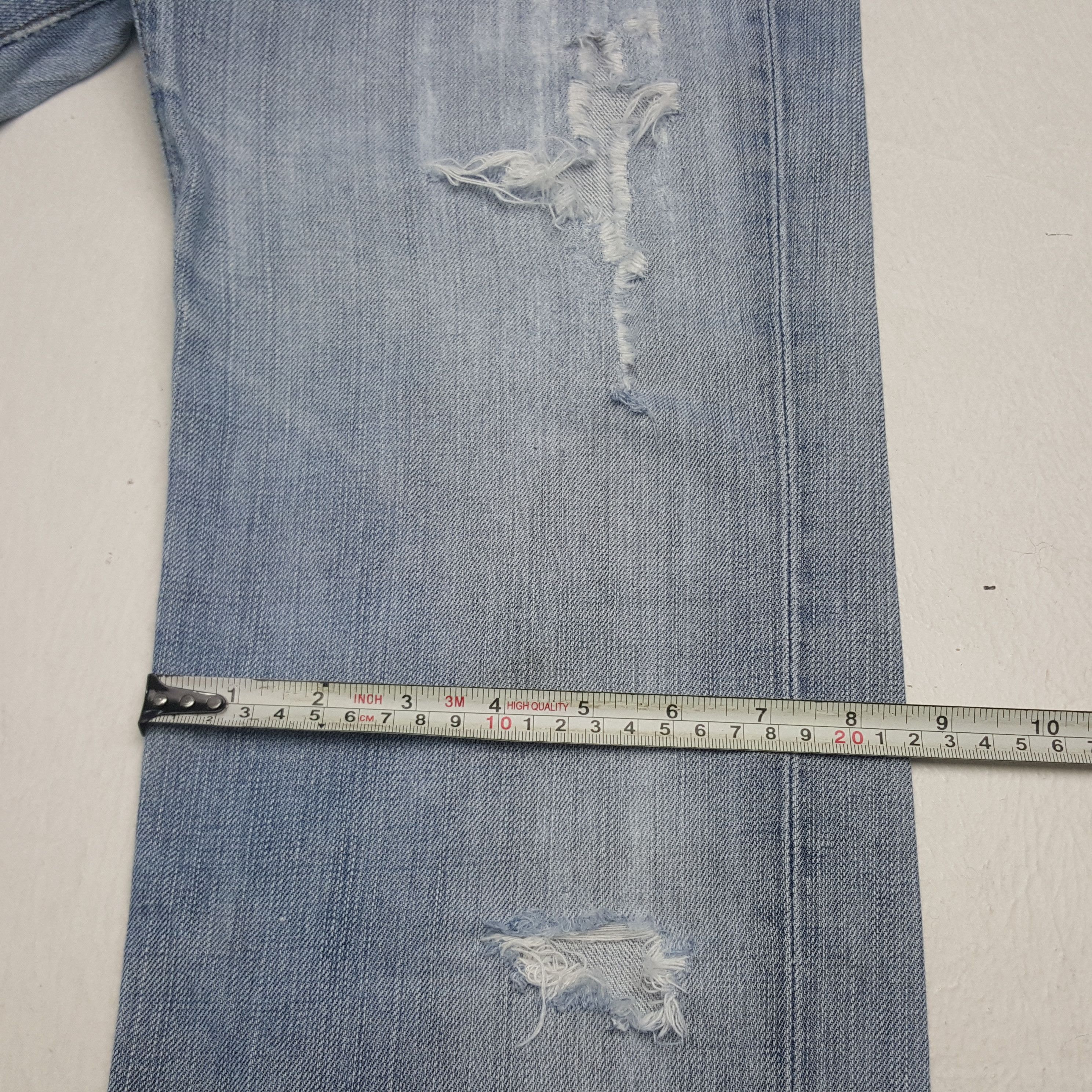 Edwin × Vintage Vintage Edwin Japanese Distressed Style Denim Jeans Size US 28 / EU 44 - 10 Thumbnail
