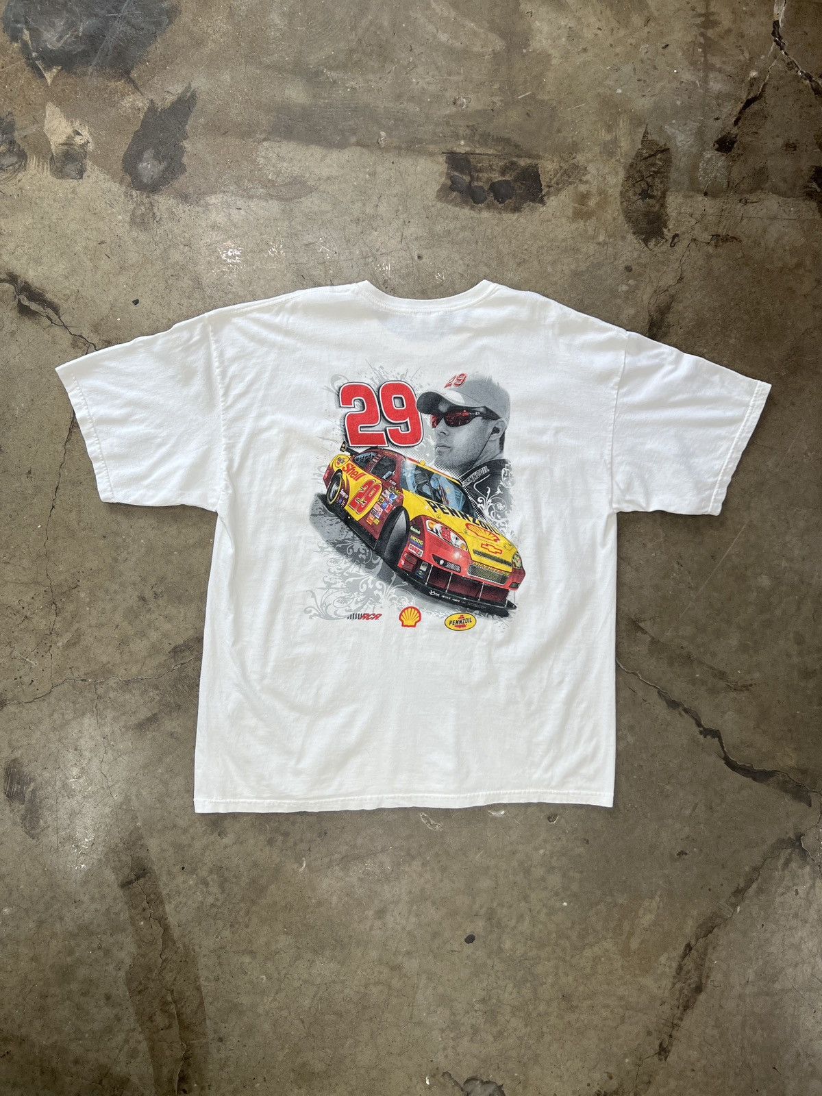 NASCAR Vintage NASCAR Kevin Harvick Shell Sponsor Racing Tee XXL Size US XXL / EU 58 / 5 - 2 Thumbnail