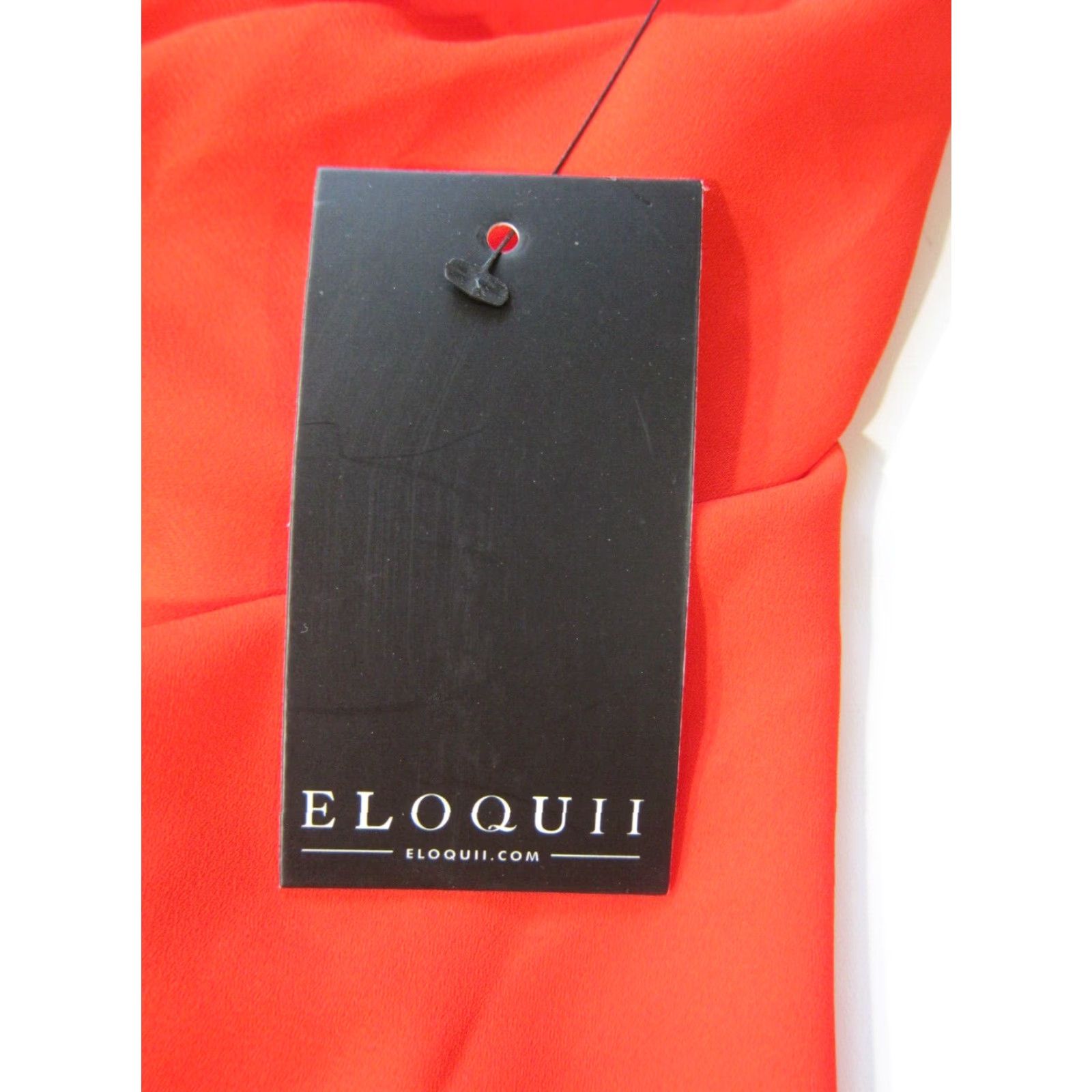 Vintage NWT Eloquii Red V-Neck Lace Up Long Sleeve Pullover Blouse Top Women Size 20 Size 3XL / US 20-22 - 3 Thumbnail
