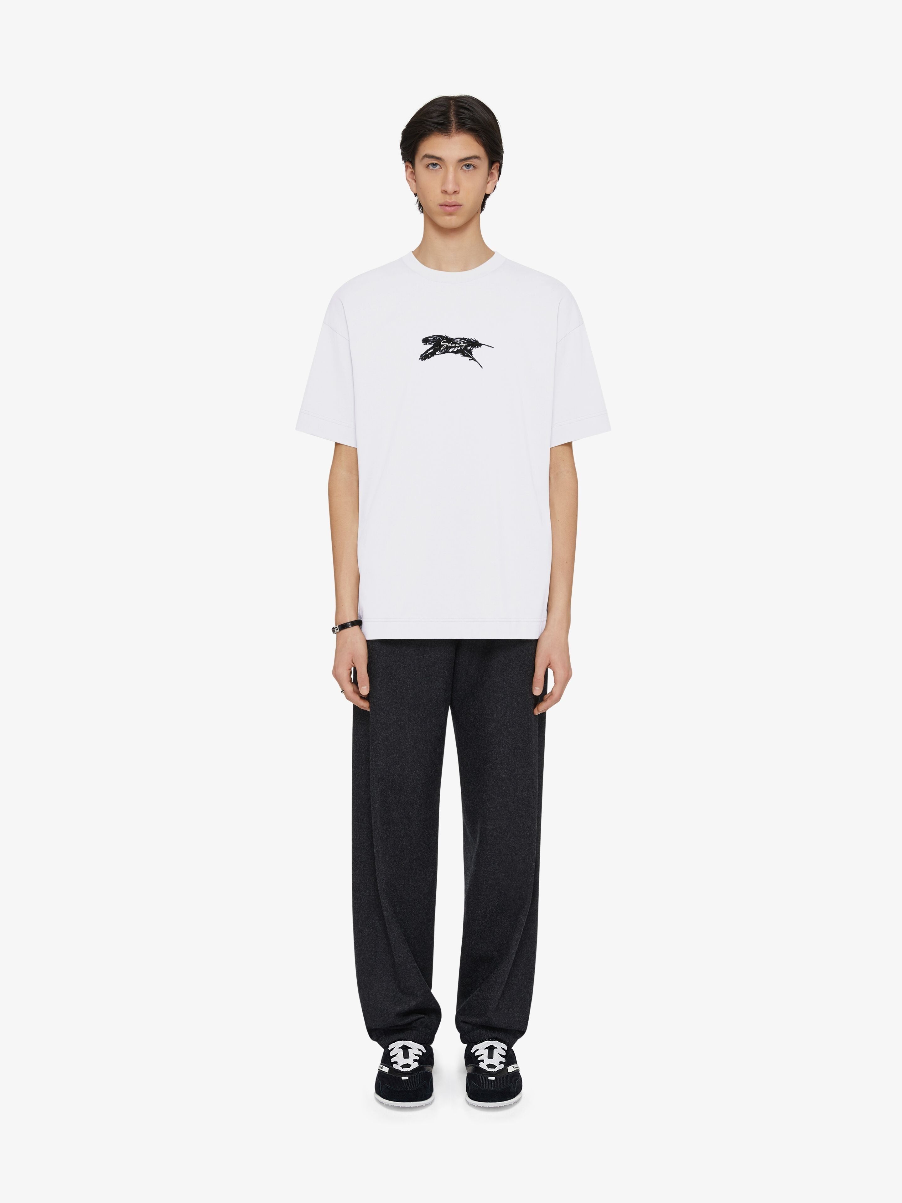 Givenchy o1srvl11e0725 Standrad Short Sleeve Base in White Size US L / EU 52-54 / 3 - 2 Thumbnail