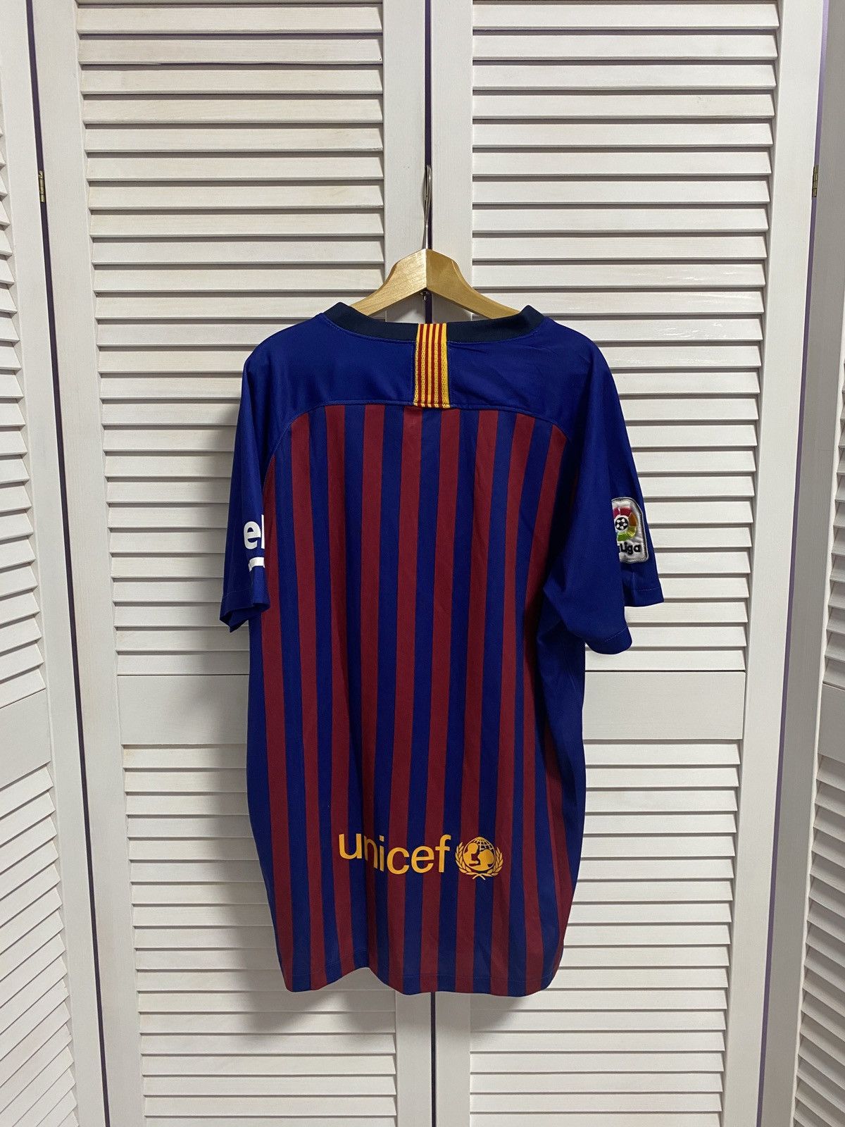 Nike Soccer Jersey Shirt Nike FC Barcelona Home 2017 Size US S / EU 44-46 / 1 - 4 Thumbnail