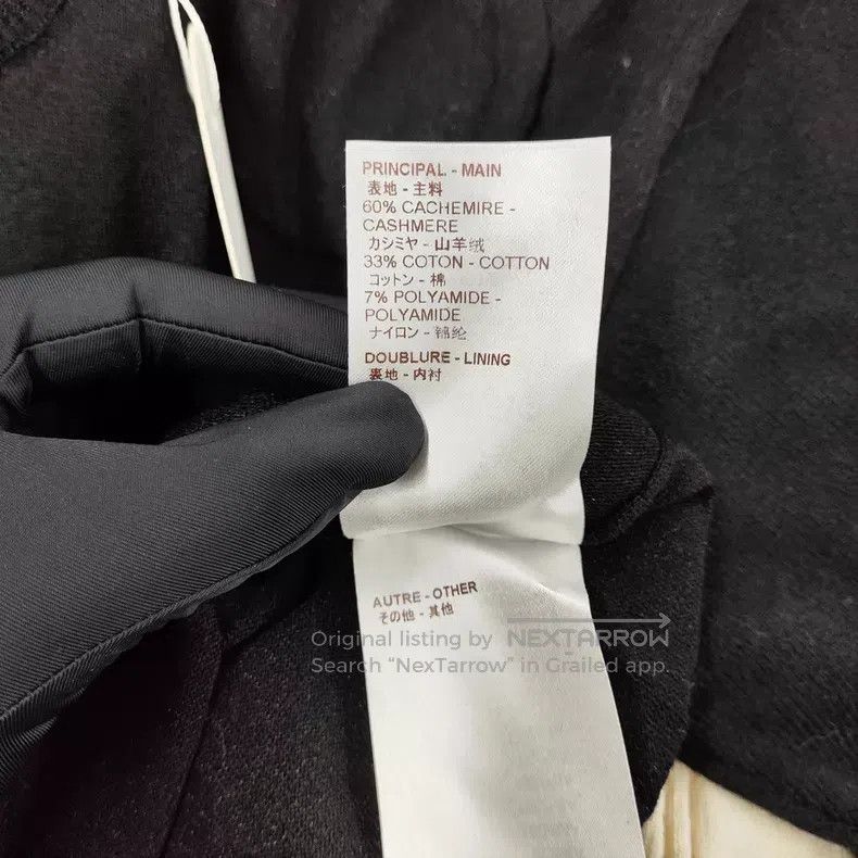 Louis Vuitton Louis Vuitton Black Irregular Cameo Print Long Sleeve Size XS / US 0-2 / IT 36-38 - 6 Thumbnail