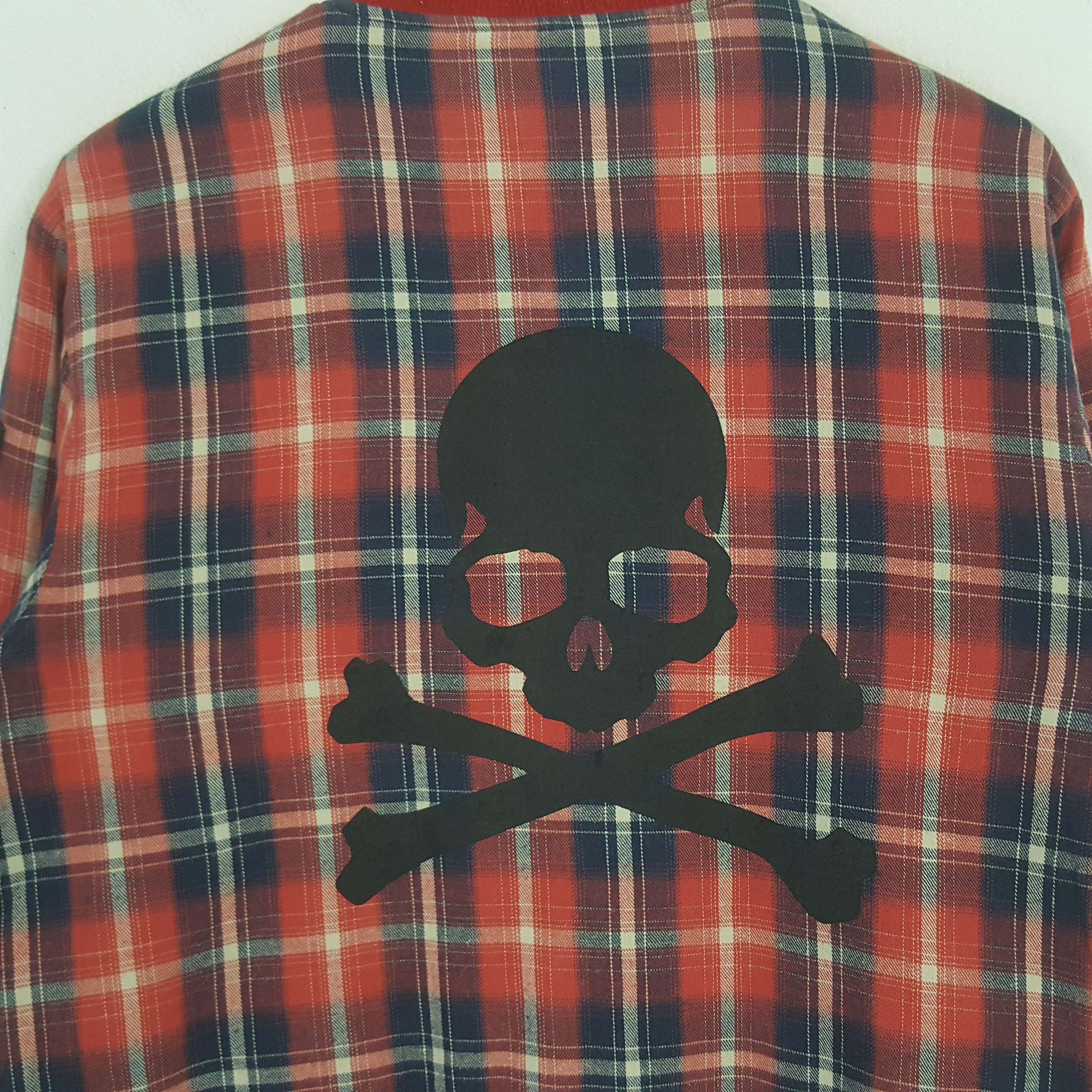 Dickies × Vintage Vintage Dickies American Skulls Reversible Jacket C279N27 Size US M / EU 48-50 / 2 - 2 Thumbnail