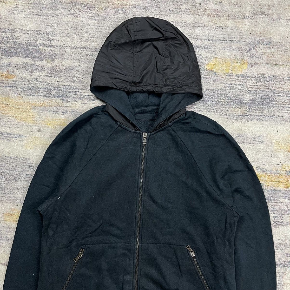 Prada Prada nylon zip hoodie Size US L / EU 52-54 / 3 - 5 Thumbnail