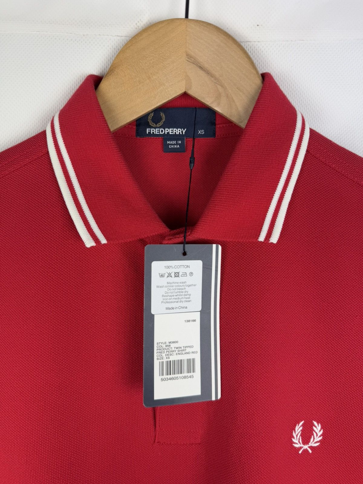 Fred Perry BNWT! Fred Perry Men’s Casual Shorts Sleeve Polo T Shirt Size US XS / EU 42 / 0 - 11 Thumbnail