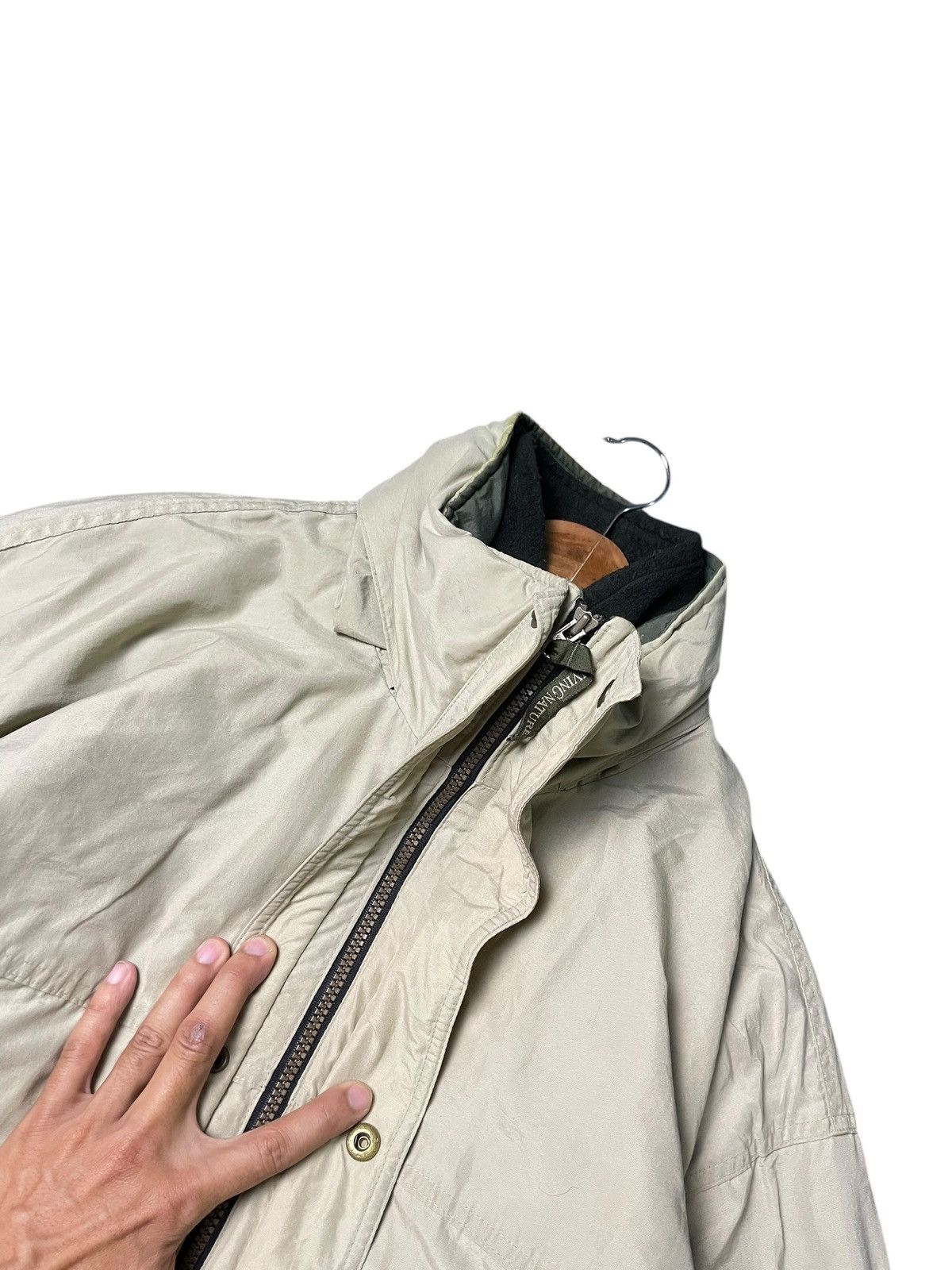 Japanese Brand × Vintage LIVING NATURE Oversized Jacket (94) Size US L / EU 52-54 / 3 - 6 Thumbnail