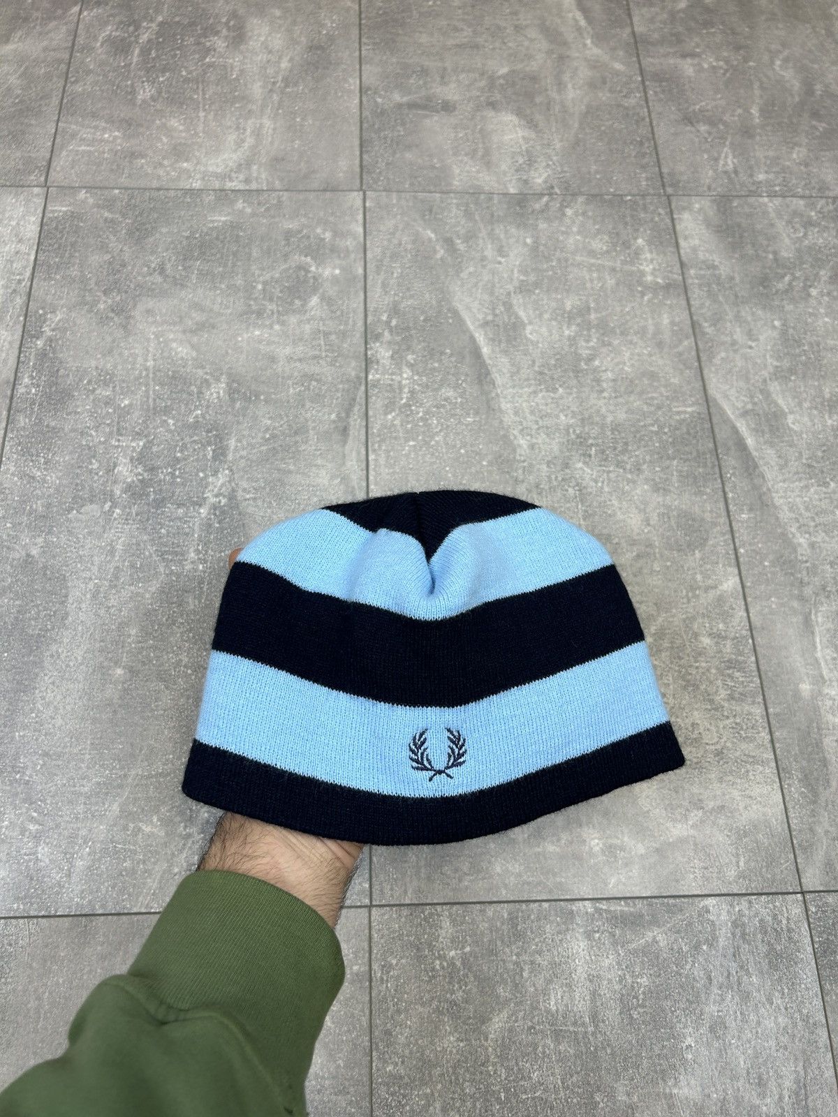 Fred Perry × Vintage Mens Vintage Fred Perry hats striped y2k rare streetwear Size ONE SIZE - 2 Thumbnail