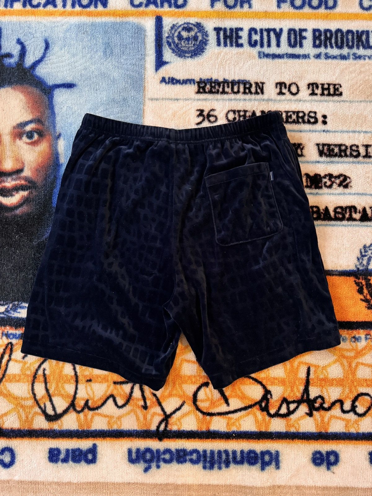 Supreme Supreme Croc Velour Two Piece Set Navy Size US M / EU 48-50 / 2 - 4 Thumbnail