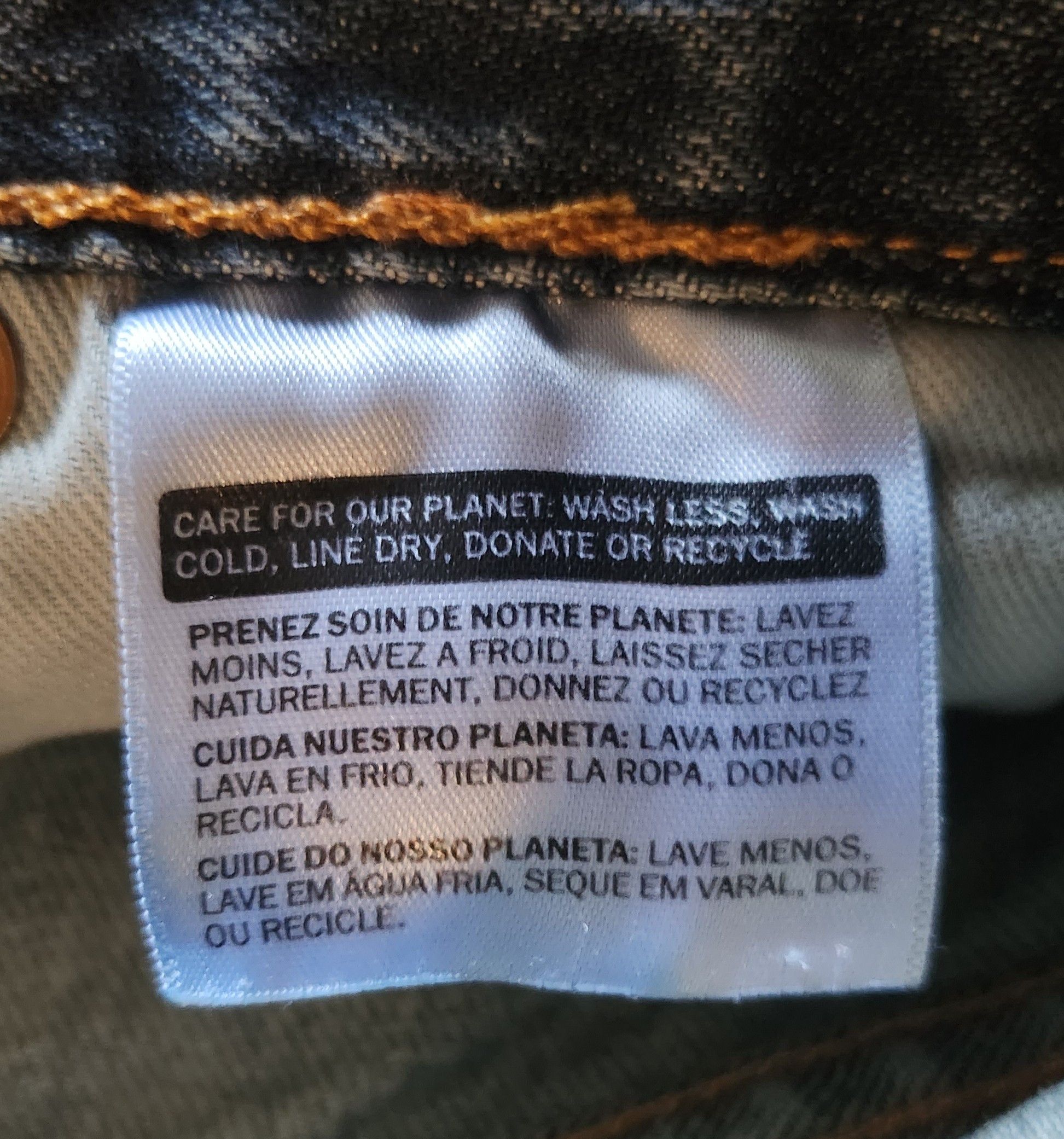 Designer × Levi's 1/OFF Paris(re)made Reworked Double Waisted Levi 501 Size US 30 / EU 46 - 4 Thumbnail