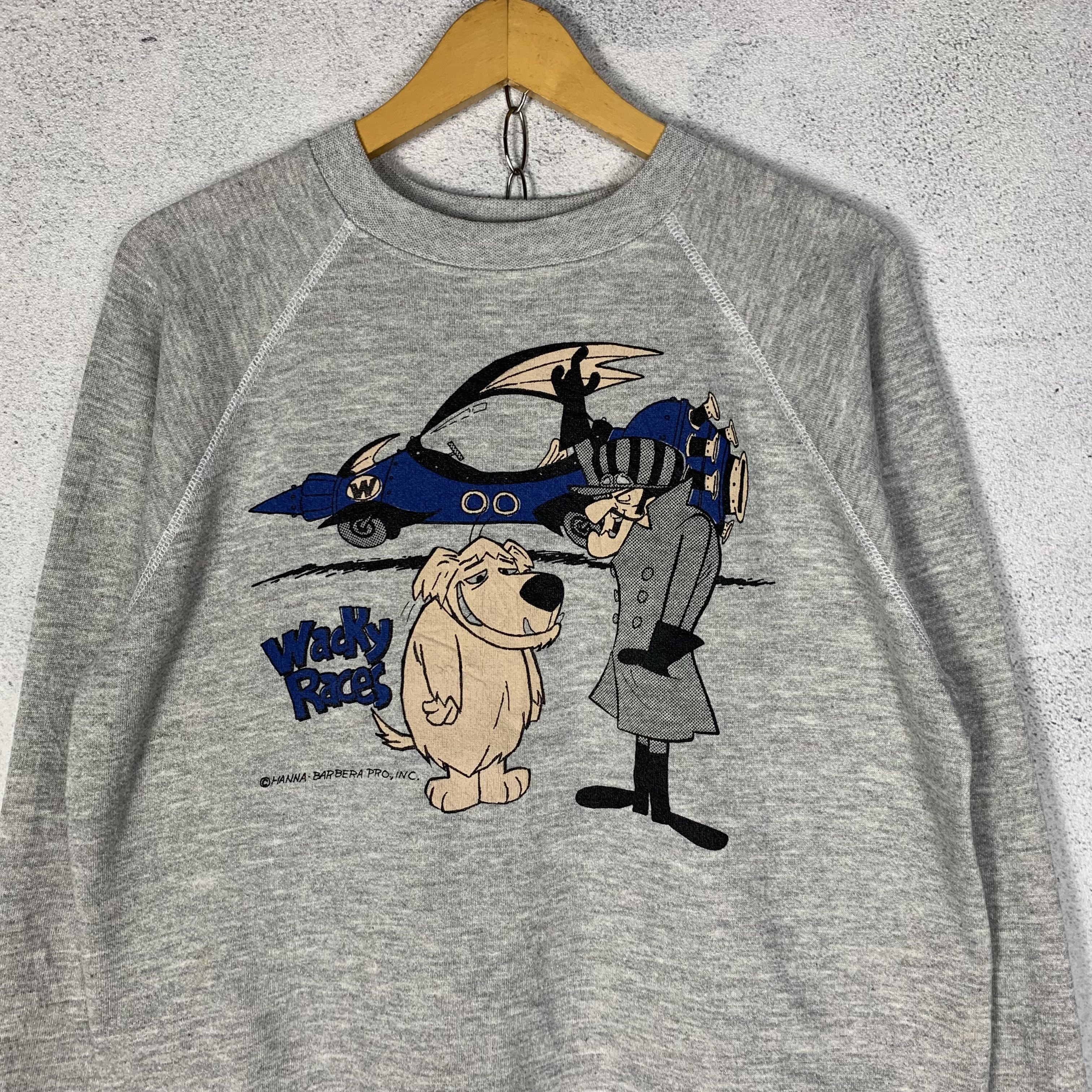 Warner Bros Vintage Wacky Races Hanna Barbera Sweatshirt Crewneck Size US L / EU 52-54 / 3 - 2 Thumbnail