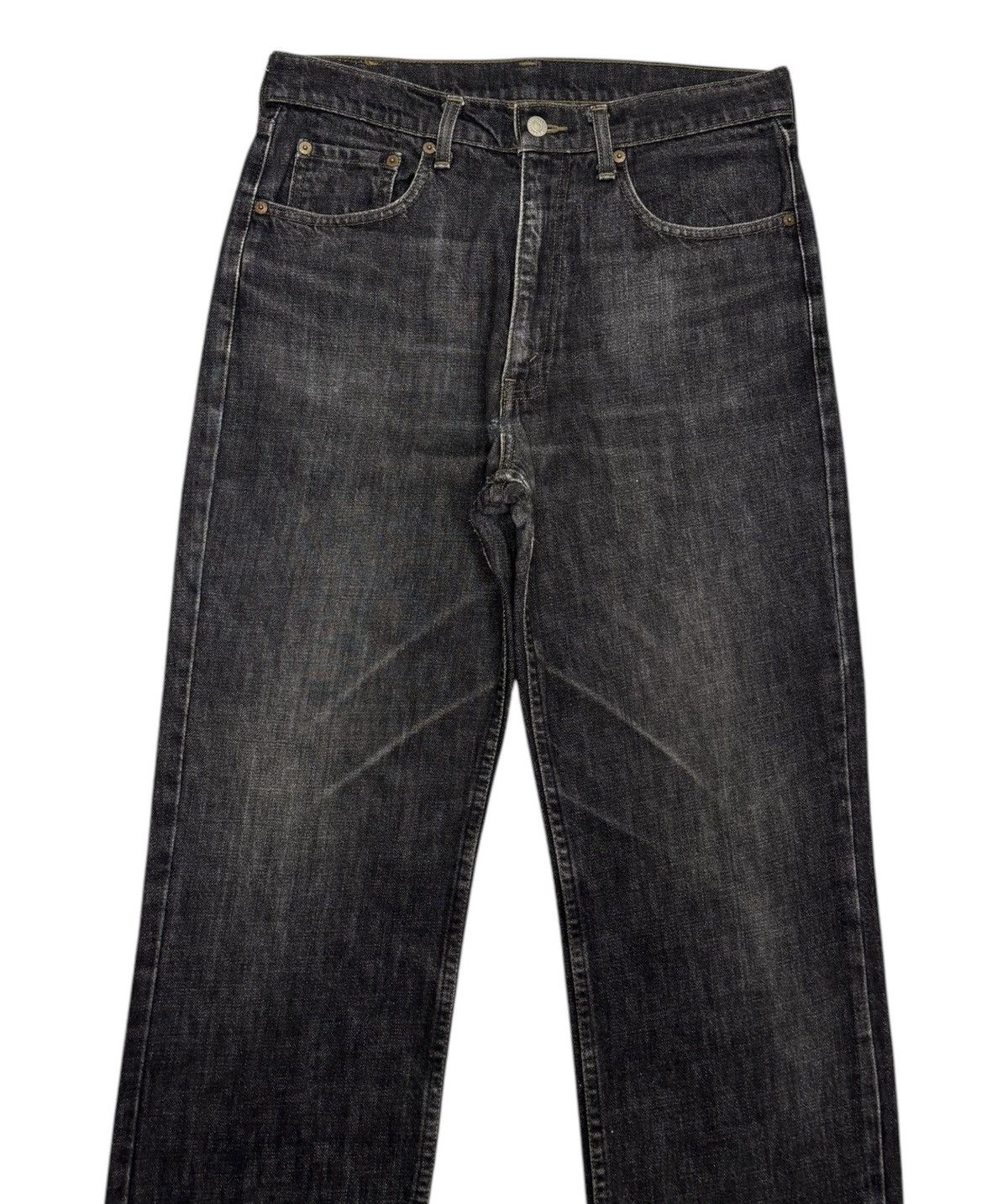 Levi's × Levi's Vintage Clothing 🔥VINTAGE LEVIS 503 JAPAN BLACK DISTRESSED DENIM JEAN Size US 32 / EU 48 - 5 Thumbnail