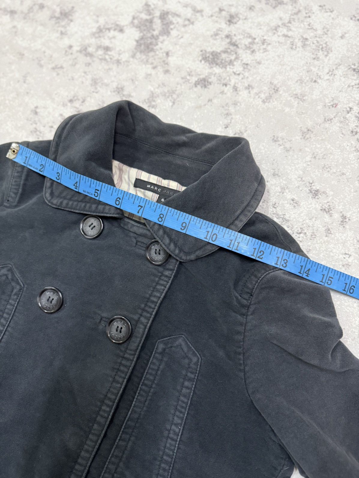 Marc Jacobs Vintage Marc Jacobs Double Breasted Long Coat Jacket Size S / US 4 / IT 40 - 18 Thumbnail