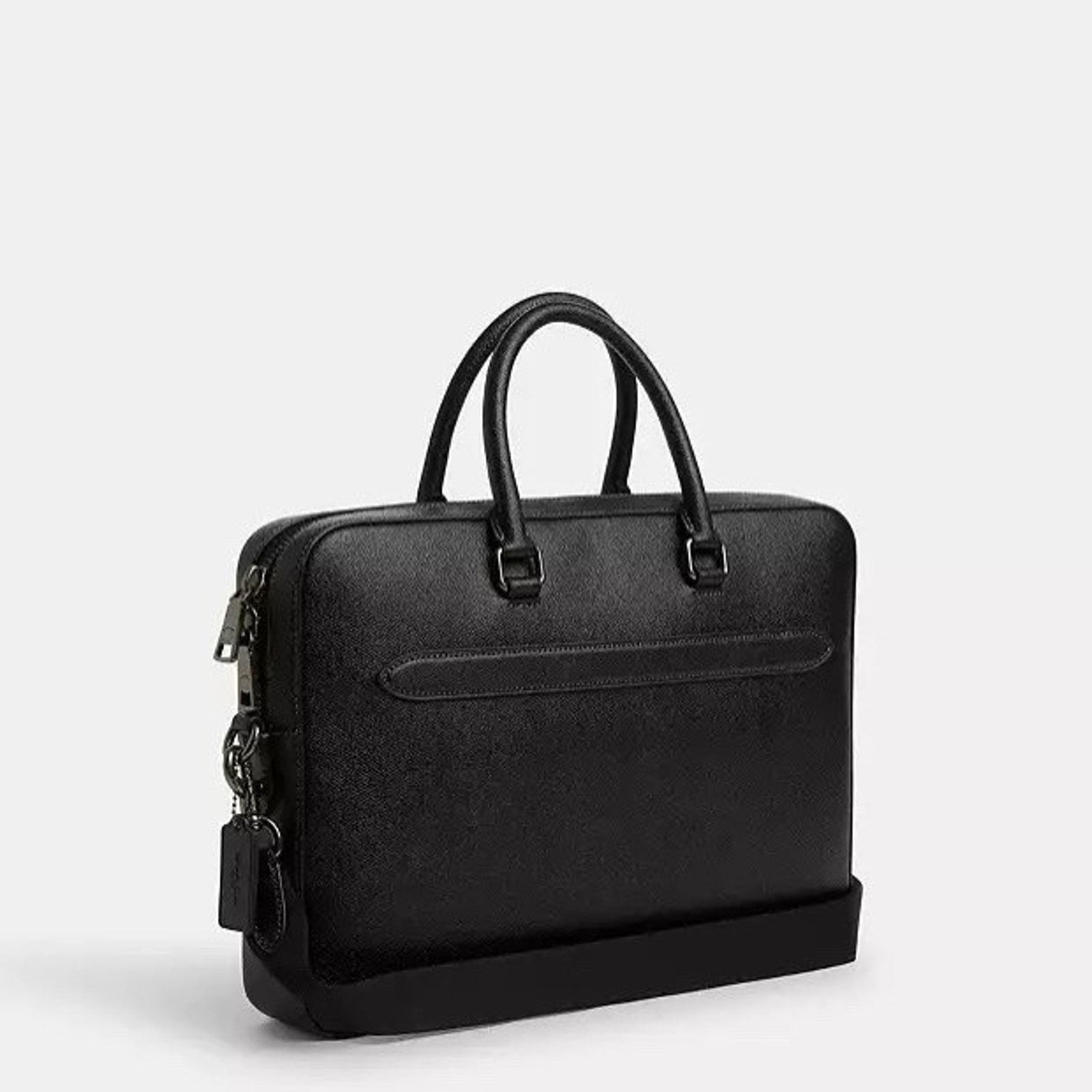 Coach NWT Coach Ethan Slim Brief Laptop Leather Black CR271 Size ONE SIZE - 7 Thumbnail