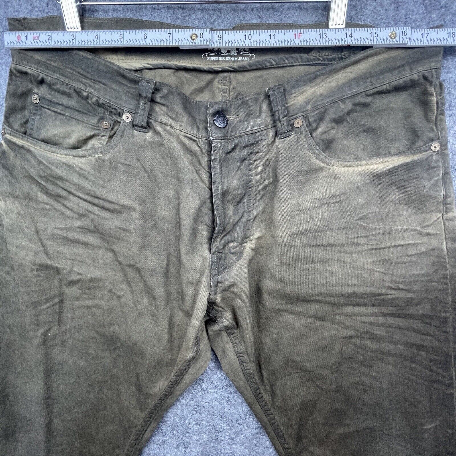 Gilded Age Gilded Age Jeans Mens 34 Smokey Grunge Baggy Straight Size US 34 / EU 50 - 8 Thumbnail