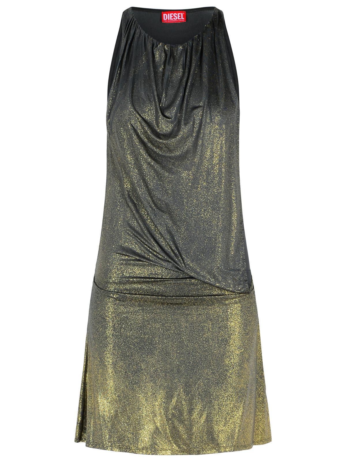DIESEL Graphite Acetate Blend Dress