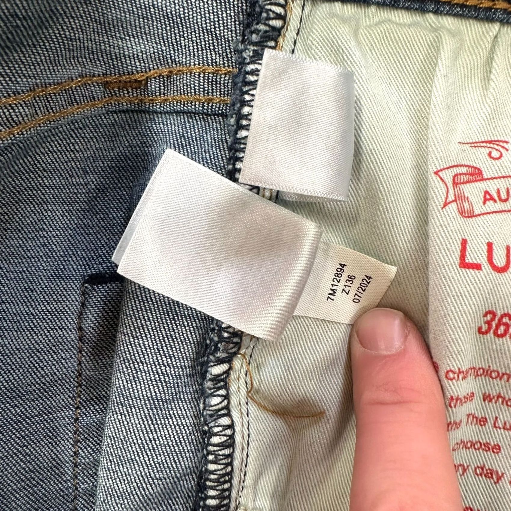 Lucky Brand Lucky Brand 363 Jeans Shirt? Size US 36 / EU 52 - 5 Thumbnail