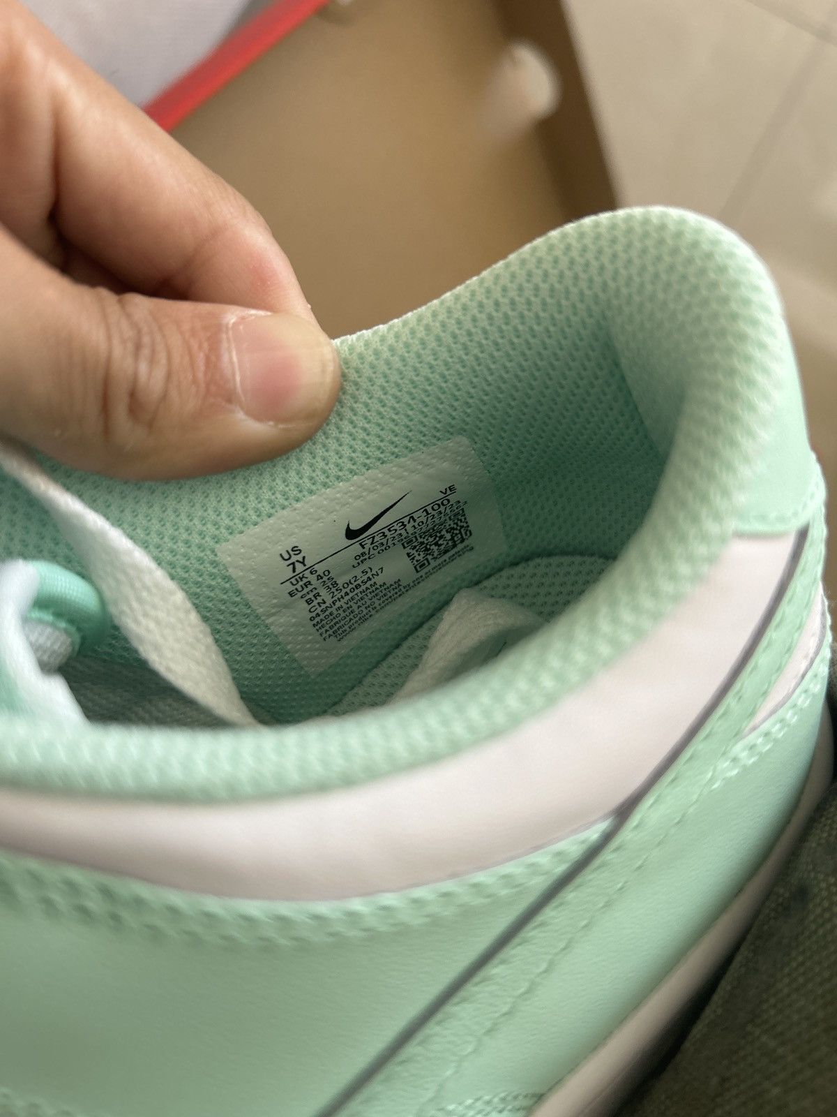 Nike Nike dunk low mint foam Size US 8.5 / IT 38.5 - 6 Thumbnail