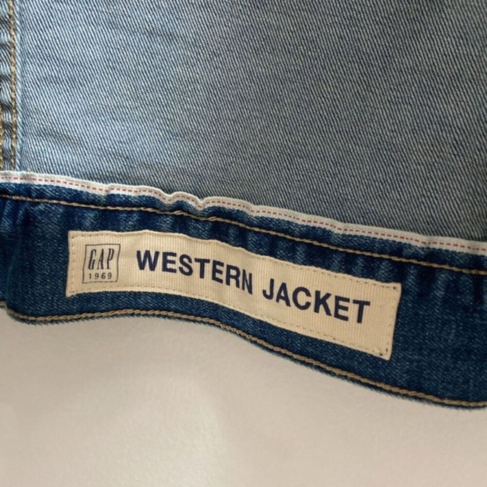 Gap Gap 1969 Womens Denim Jacket S Small Japanese Selvedge Jean Size S / US 4 / IT 40 - 3 Thumbnail