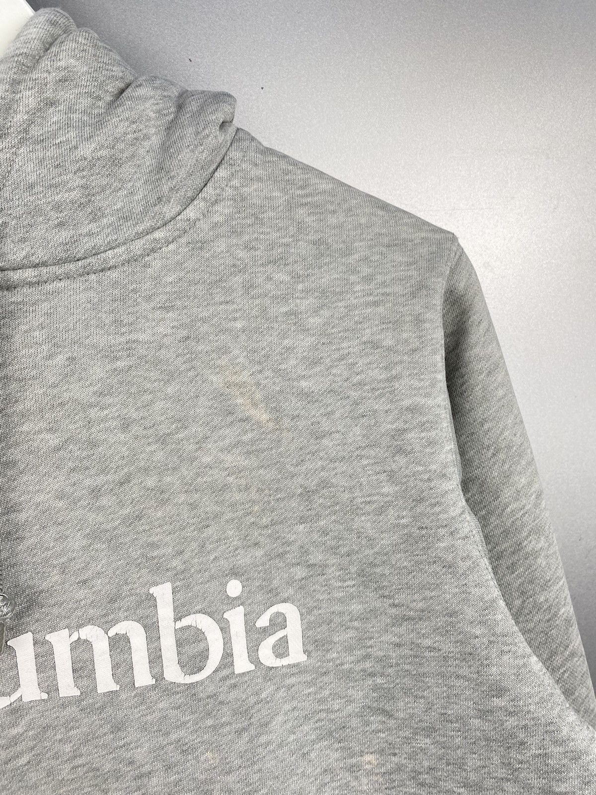 Columbia Distressed Spellout Hoodie Size US S / EU 44-46 / 1 - 5 Thumbnail
