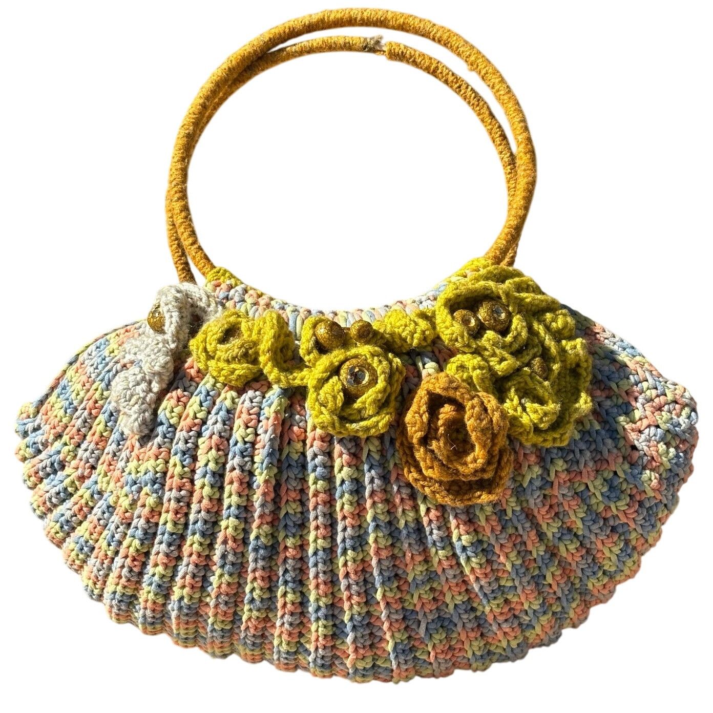 Other Brown & Blue Crochet Bag Size ONE SIZE - 2 Thumbnail