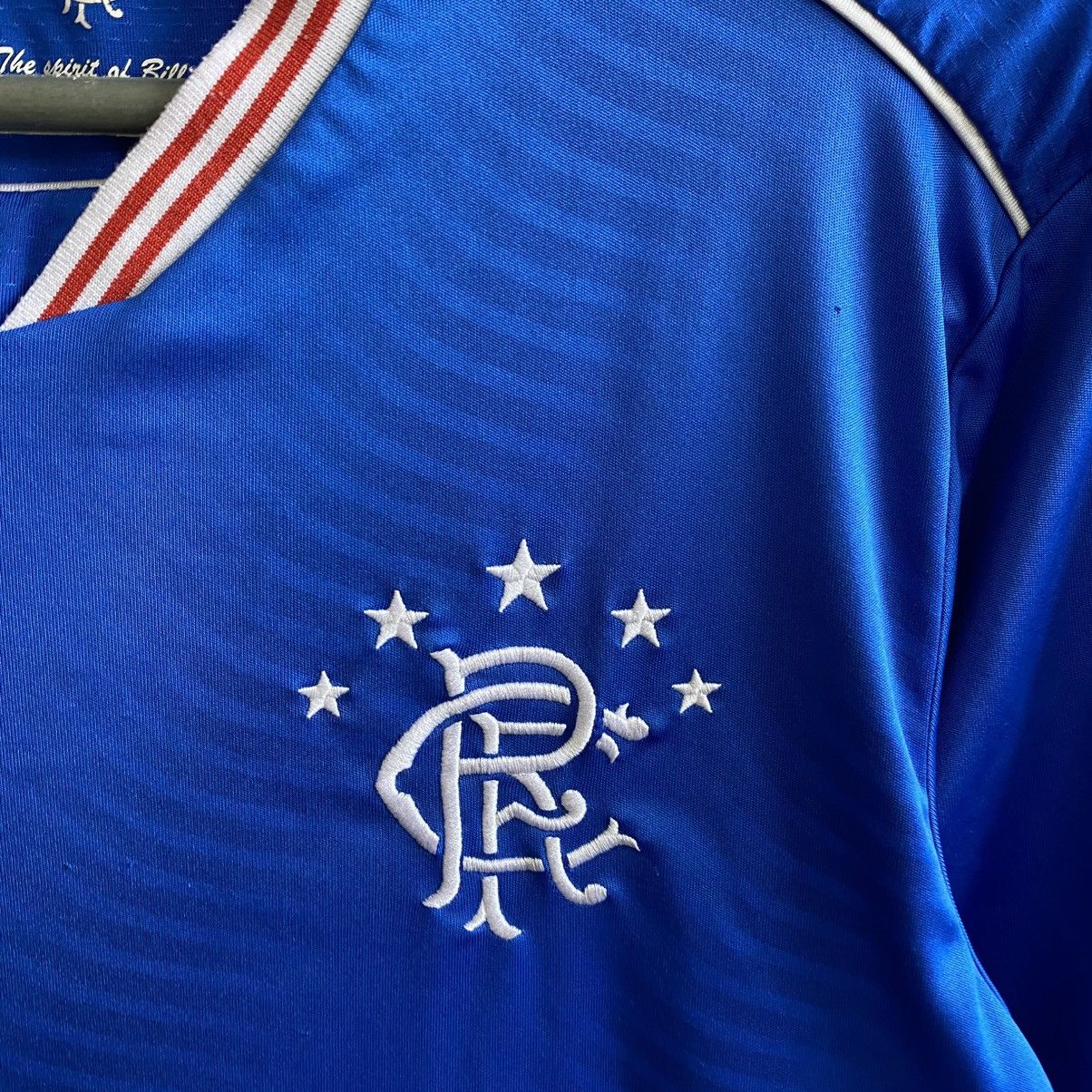 Castore Mens Castore FC Rangers Big Logo Home Soccer jersey Size US L / EU 52-54 / 3 - 4 Thumbnail