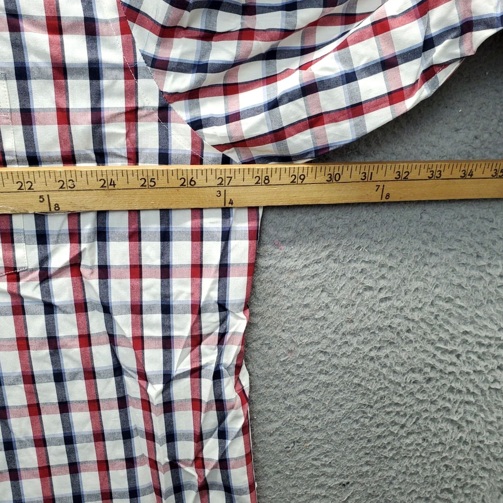 Izod IZOD Mens XXL Multicolor Plaid Long Sleeve Button-Down Shirt Size US XXL / EU 58 / 5 - 4 Thumbnail