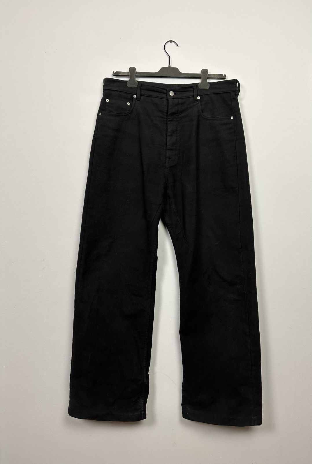 Rick Owens FW23 ‘LUXOR’ Twill Geth Trousers Size US 36 / EU 52 - 1 Thumbnail