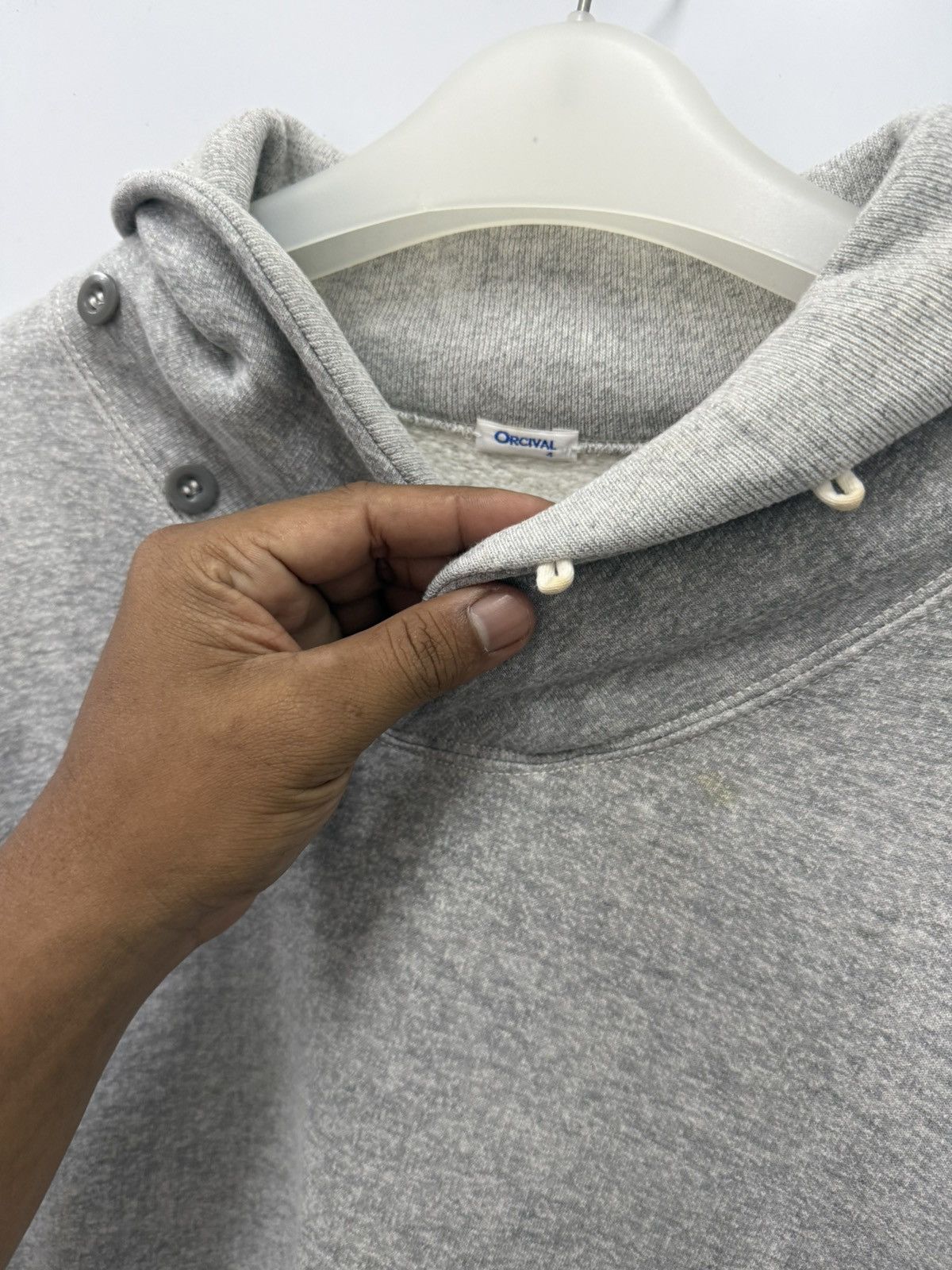 Orcival 🔥 Vintage japan Orcival military shawl Collar Sweatshirt Size US S / EU 44-46 / 1 - 6 Thumbnail