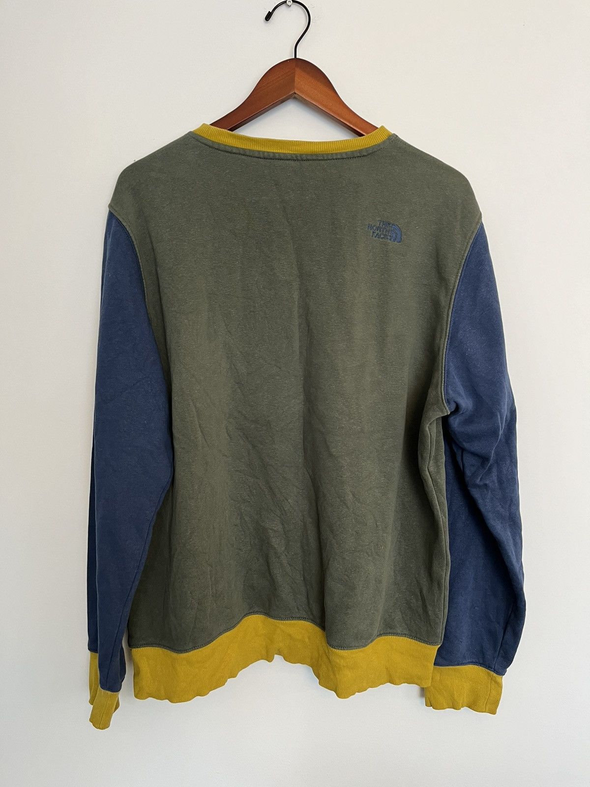 The North Face The North Face M. Colorblock crewneck yellow green Size US L / EU 52-54 / 3 - 4 Thumbnail