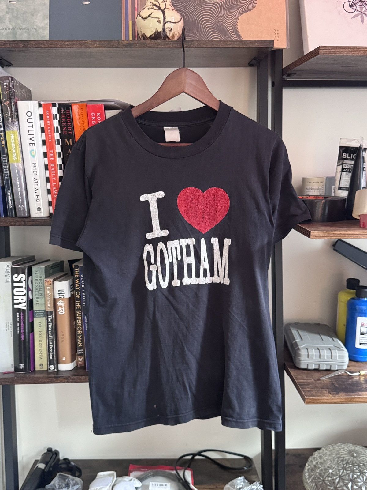 Number N Ine I Love Gotham Tee | Grailed
