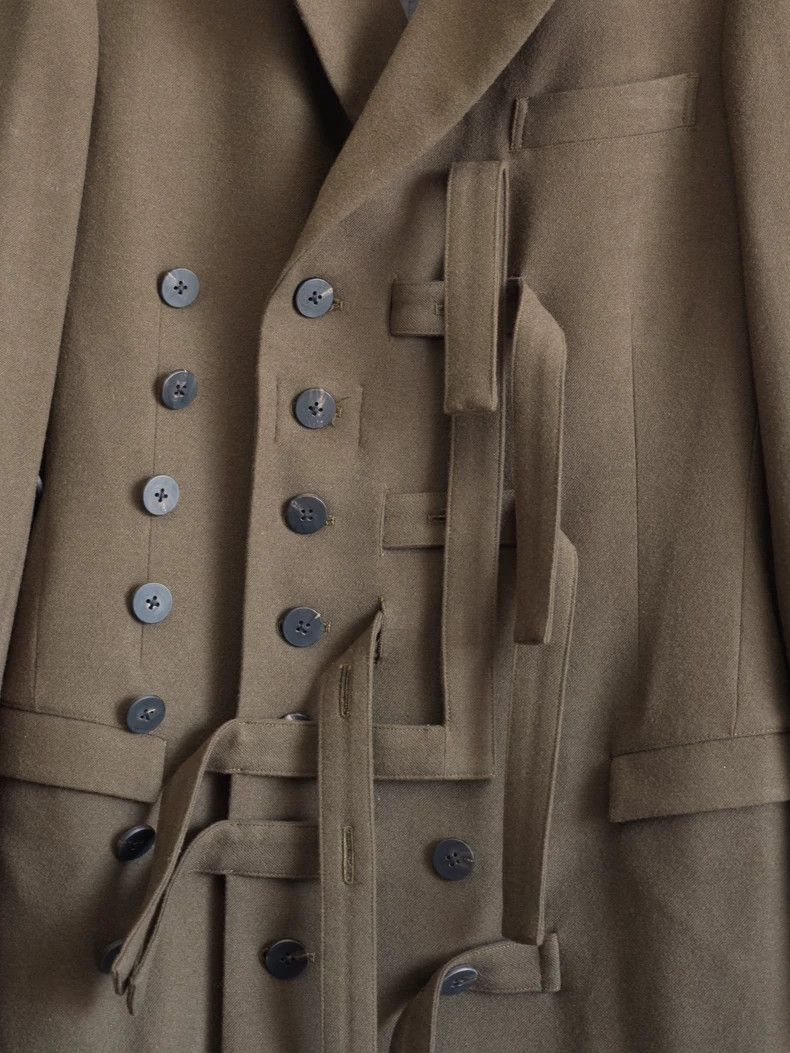 Yohji Yamamoto Yohji Yamamoto23 AW Stand Up Collar Banded Jacket 2503-Next Size US M / EU 48-50 / 2 - 7 Thumbnail