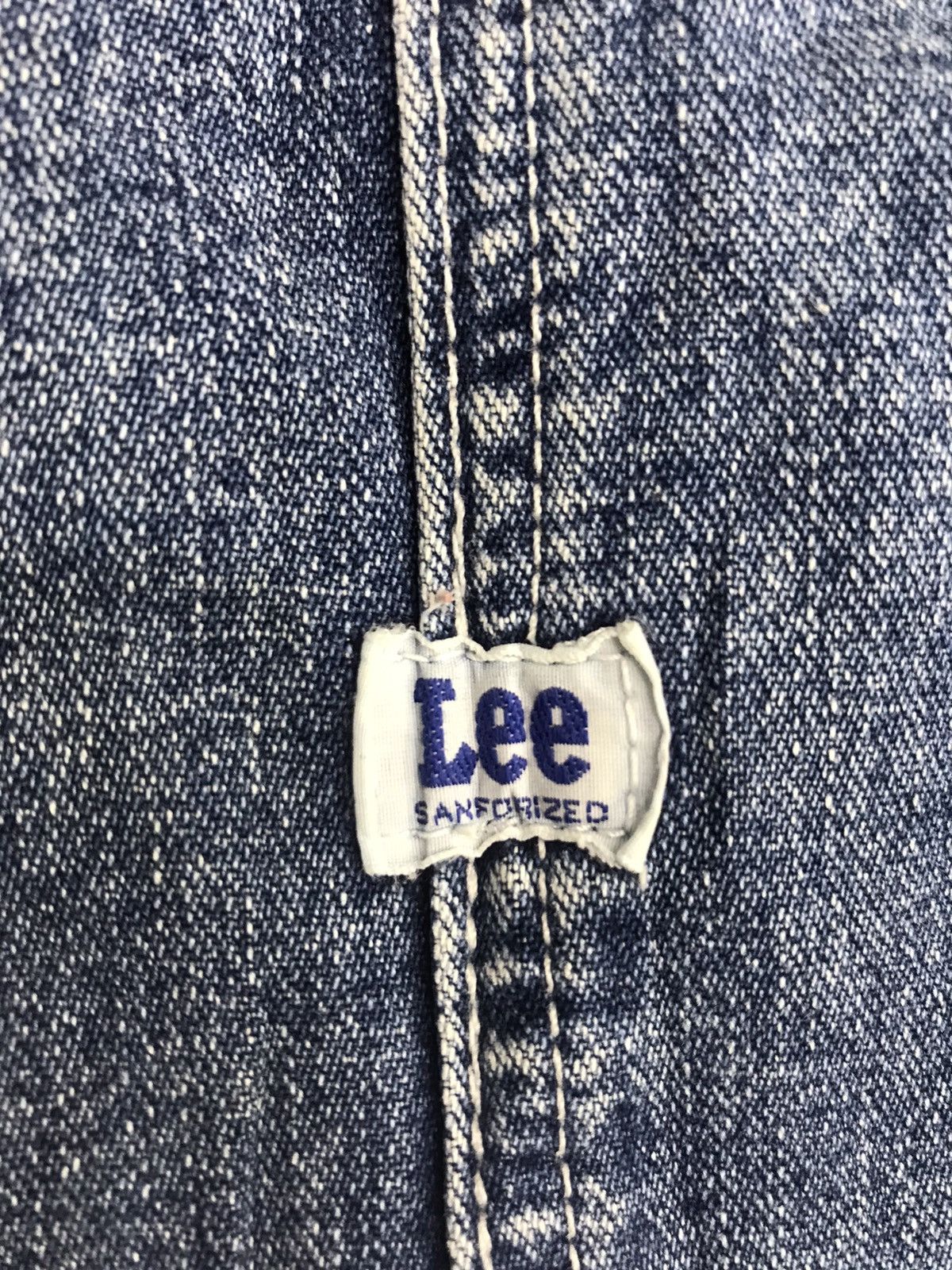 Lee × Vintage Vintage Lee Denim Overall Size US 33 - 7 Thumbnail