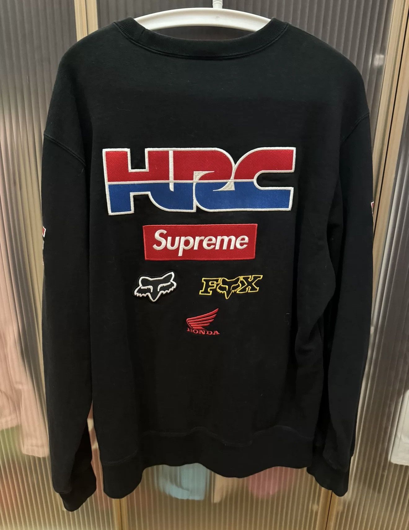 Fox Racing × Honda × Supreme Supreme Honda Fox racing crewneck Size US L / EU 52-54 / 3 - 1 Thumbnail