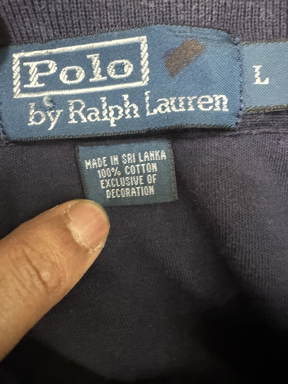 Polo Ralph Lauren × Vintage VINTAGE POLO RALPH LAUREN LONGSLEEVE Size US L / EU 52-54 / 3 - 4 Thumbnail