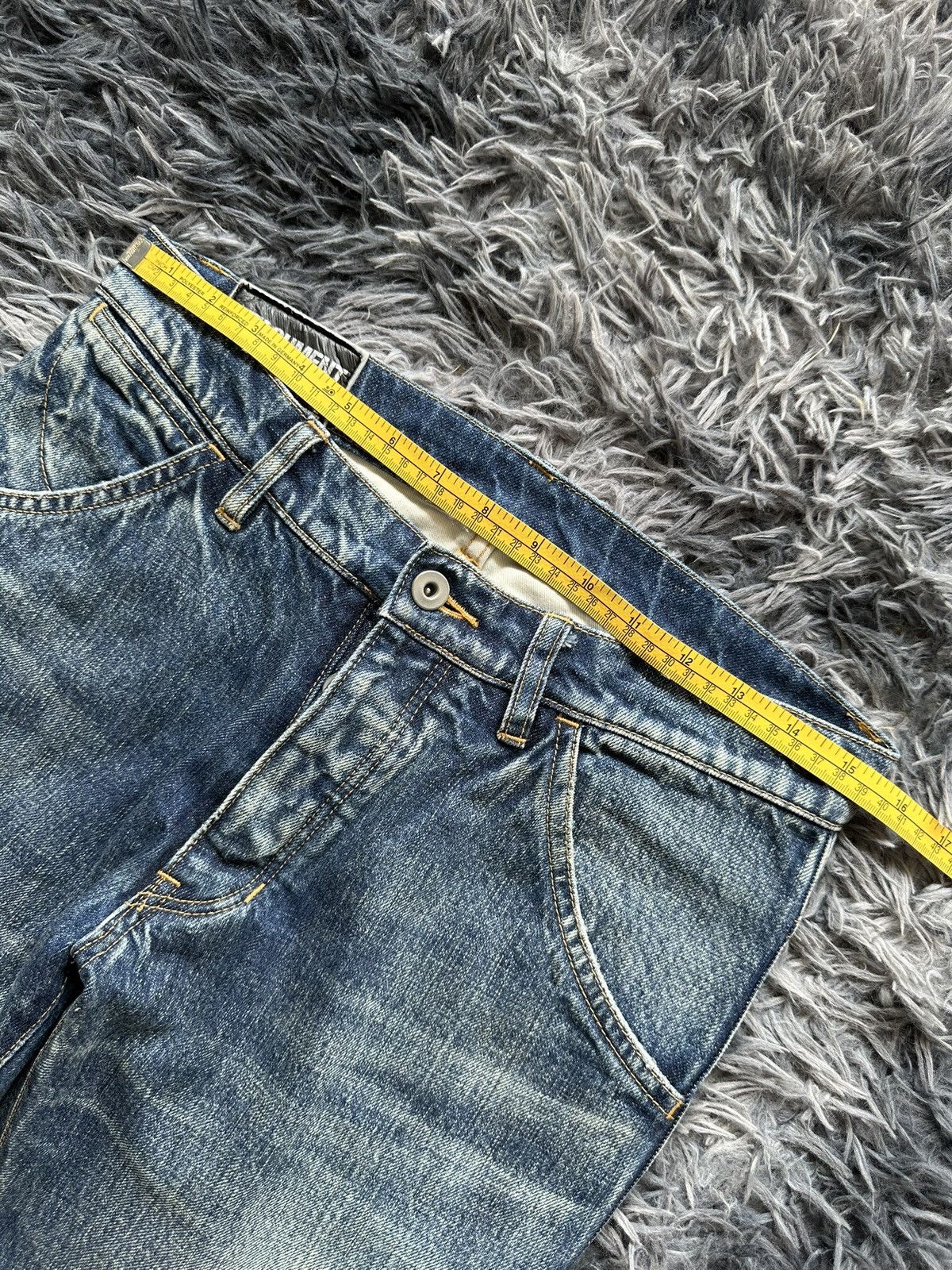 Kazuyuki Kumagai Attachment 00's Attachment stonewash denim jeans Size US 30 / EU 46 - 8 Thumbnail