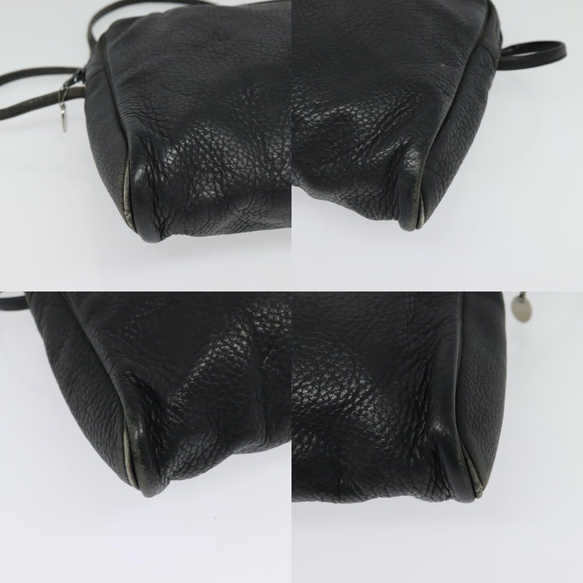 Dior DIOR Shoulder Bag Leather Black Silver Size ONE SIZE - 10 Thumbnail