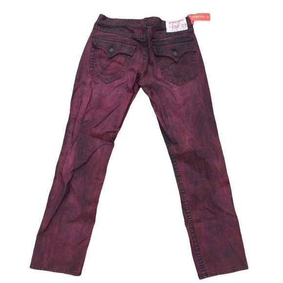 True Religion Brand New True Religion Jeans Size 32 STRAIGHT BIG T Red Size US 32 / EU 48 - 3 Thumbnail