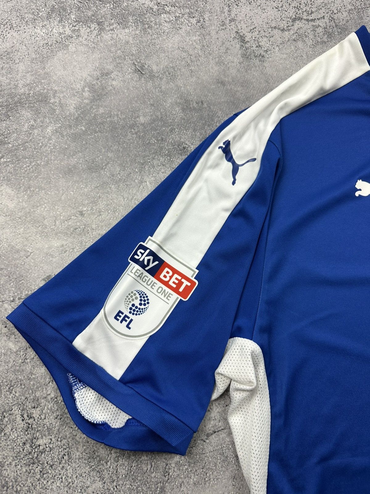Puma Puma Chesterfield FC 2016-2017 Home Jersey Shirt Evatt #6 Size US XXL / EU 58 / 5 - 5 Thumbnail