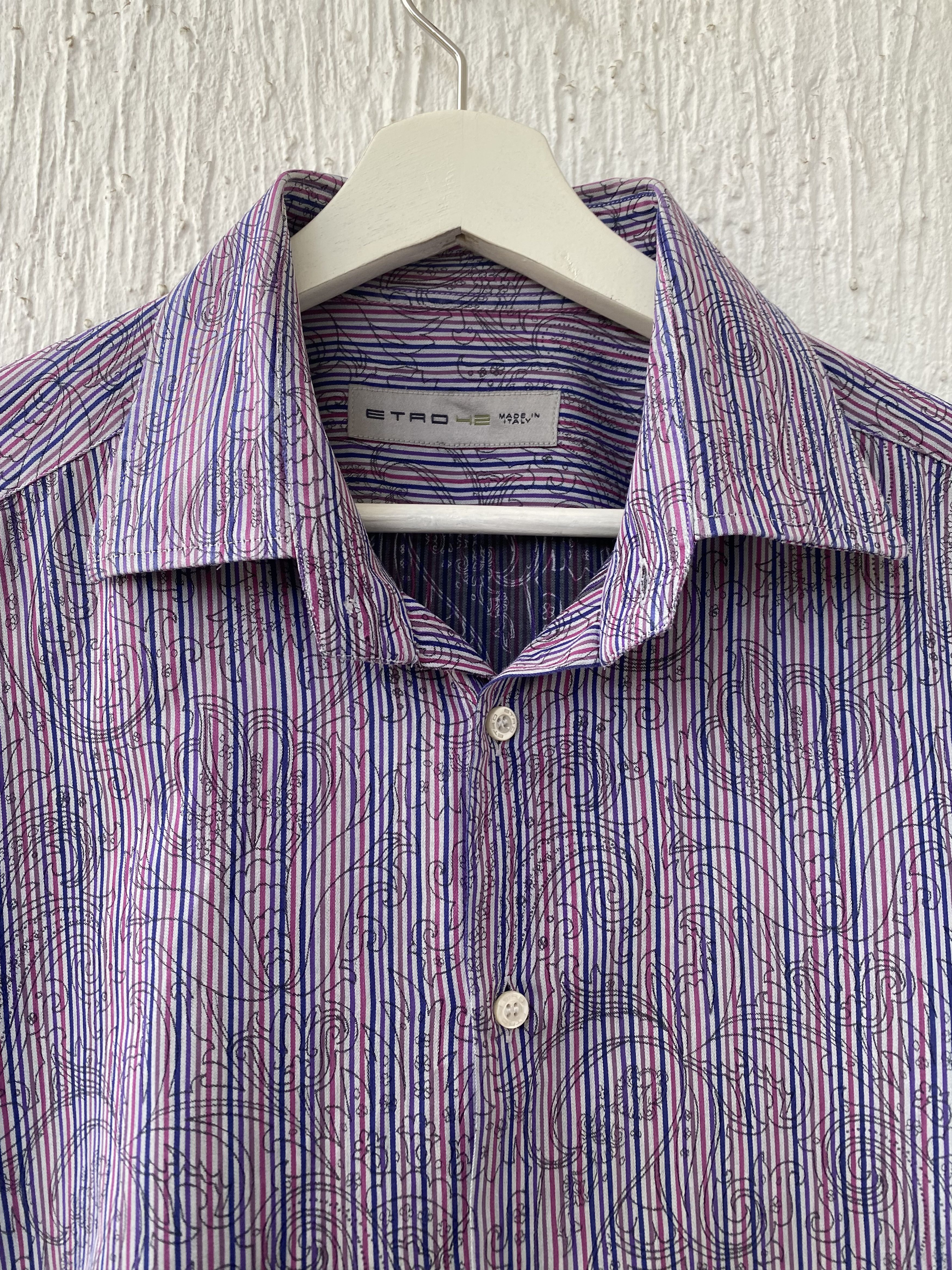 Etro paisley print shirt Size US M / EU 48-50 / 2 - 3 Thumbnail