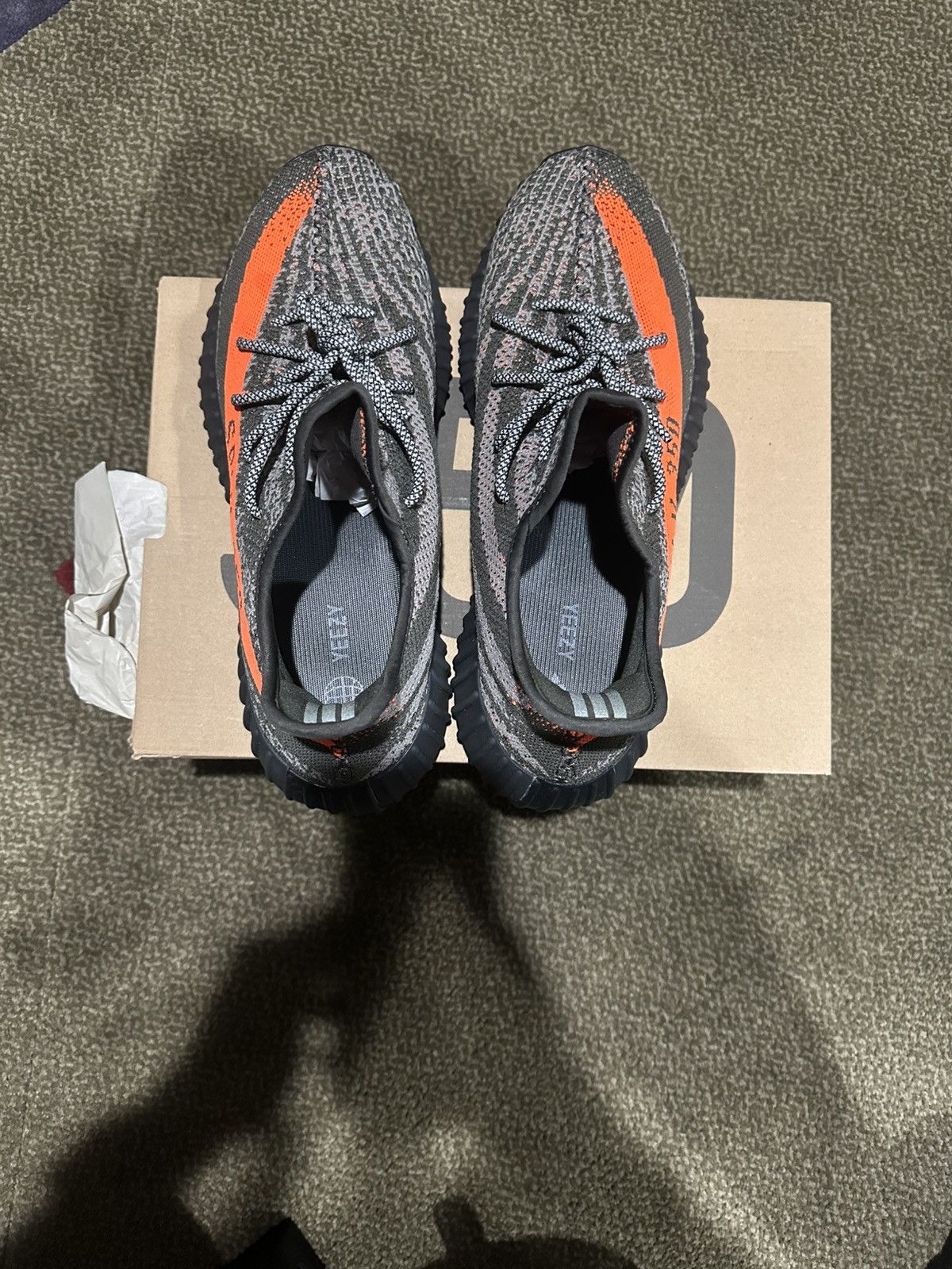 Yeezy Yeezy 350 Carbon Beluga Size US 13 / EU 46 - 3 Thumbnail
