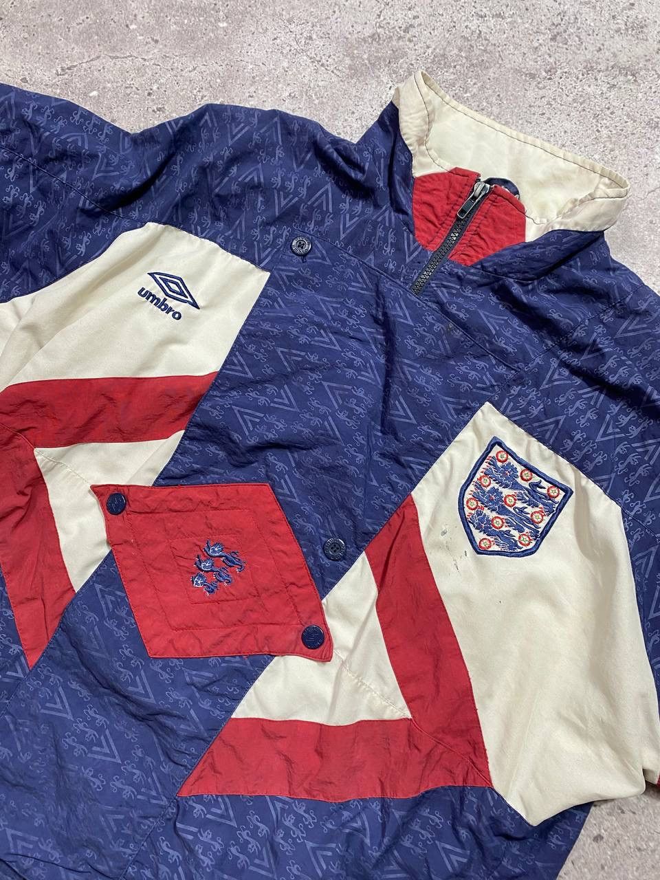 Umbro Umbro England Jacket Vintage 1990/1992 Size US M / EU 48-50 / 2 - 5 Thumbnail